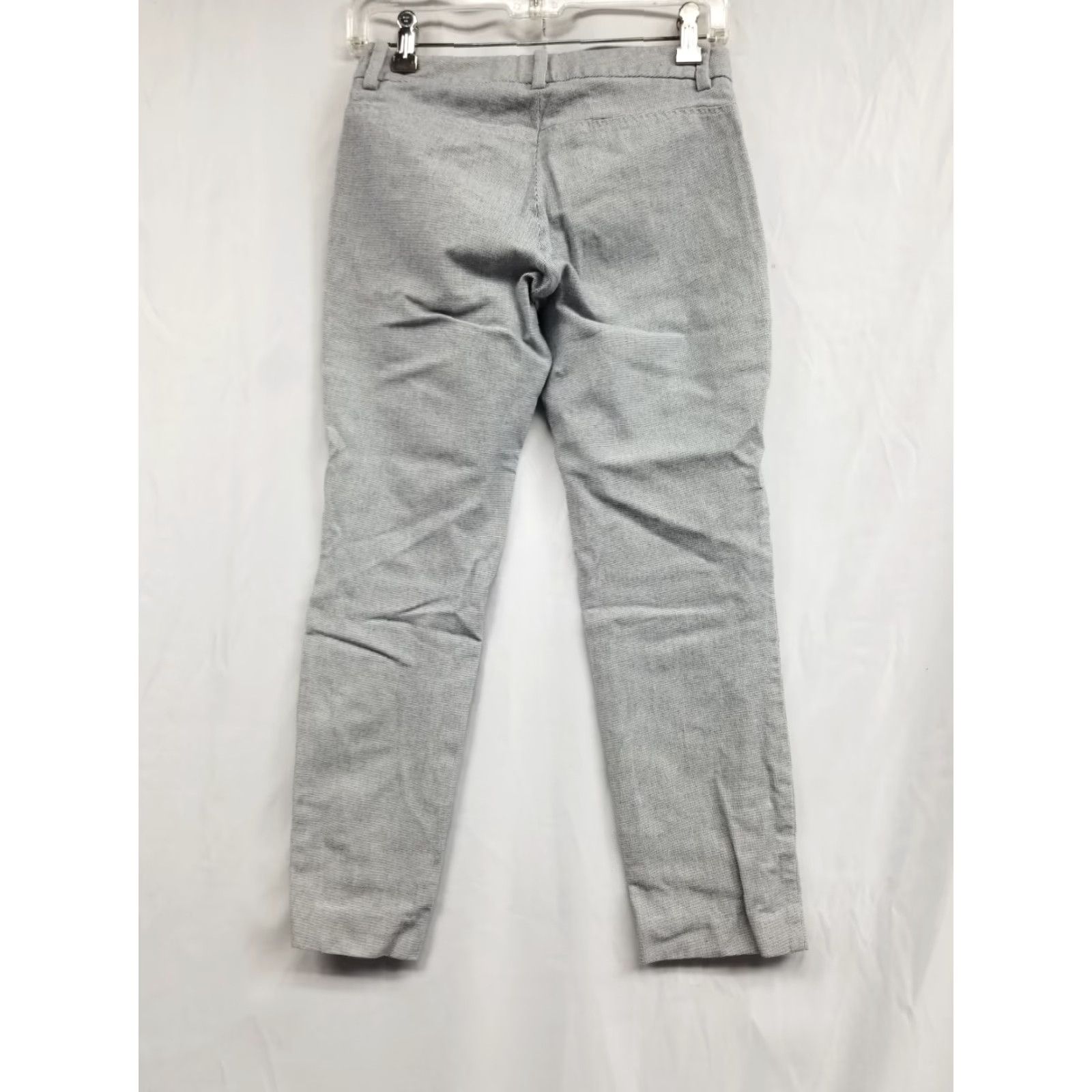 Theory Theory Gray Women Pants Chino Slacks Size 0 Career Wear Low Mid Rise Straight Leg Women Size 25" / US 0 / IT 36 - 2 Thumbnail