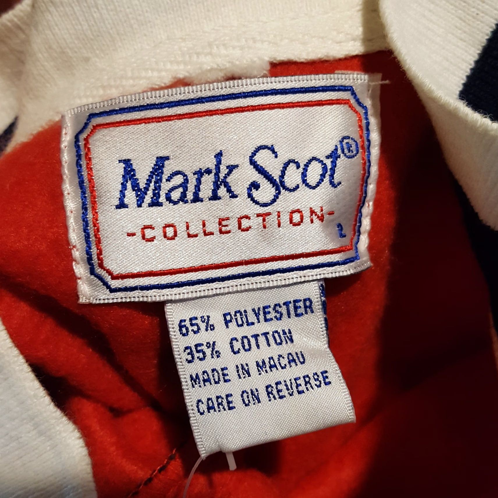 Vintage Y2k Preppy Striped Collared Crewneck Mens Size Large Vintage Pullover Sweatshirt Size US L / EU 52-54 / 3 - 6 Thumbnail