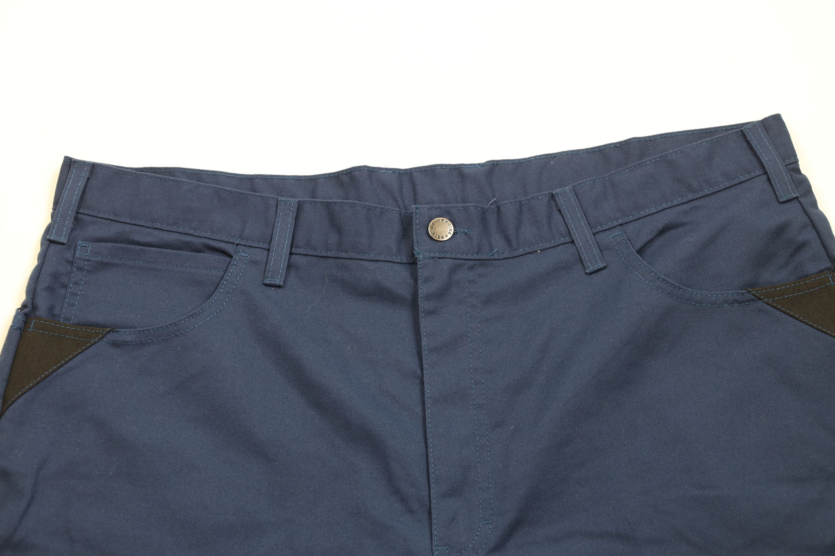 Dickies × Vintage Vintage Y2K Dickies Reinforced Workwear Shorts Navy Blue Size US 40 / EU 56 - 2 Thumbnail