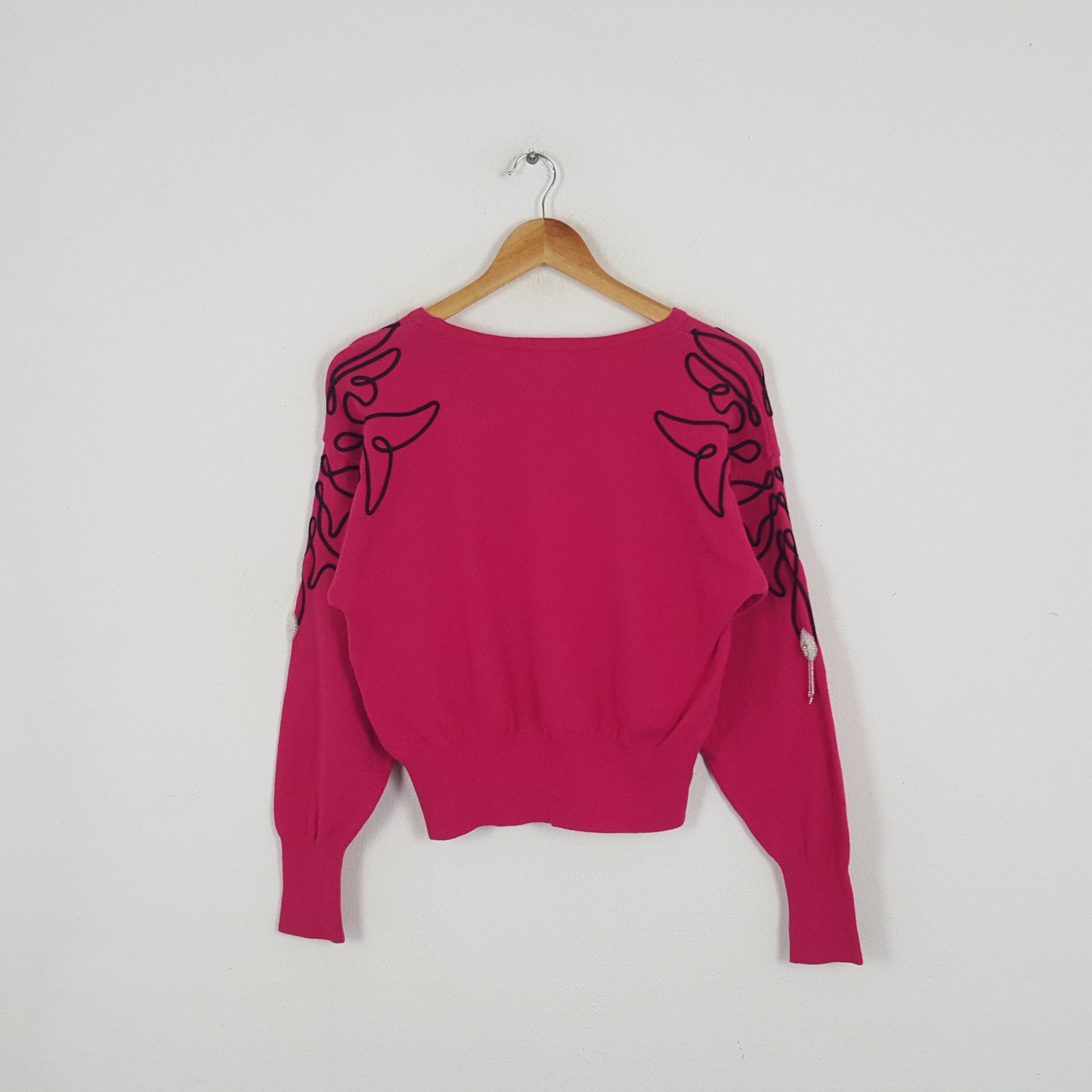 Vintage × Yves Saint Laurent Vintage Yves Saint Laurent Italian Brand Sweatshirt Size US S / EU 44-46 / 1 - 3 Thumbnail