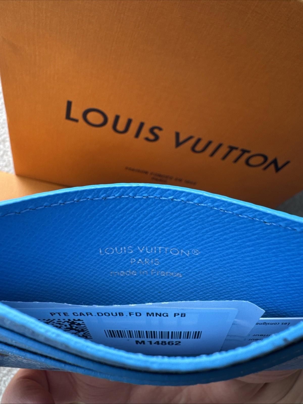 Louis Vuitton Louis Vuitton Double Card Holder Wallet M14862 Swim Scene Size ONE SIZE - 5 Thumbnail