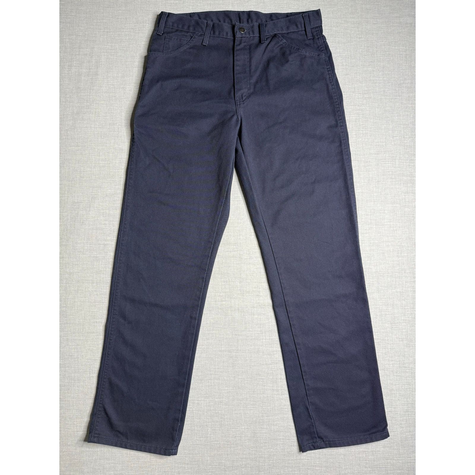 Dickies Dickies Navy Blue Workwear Pants 36x34 Size US 36 / EU 52 - 2 Thumbnail