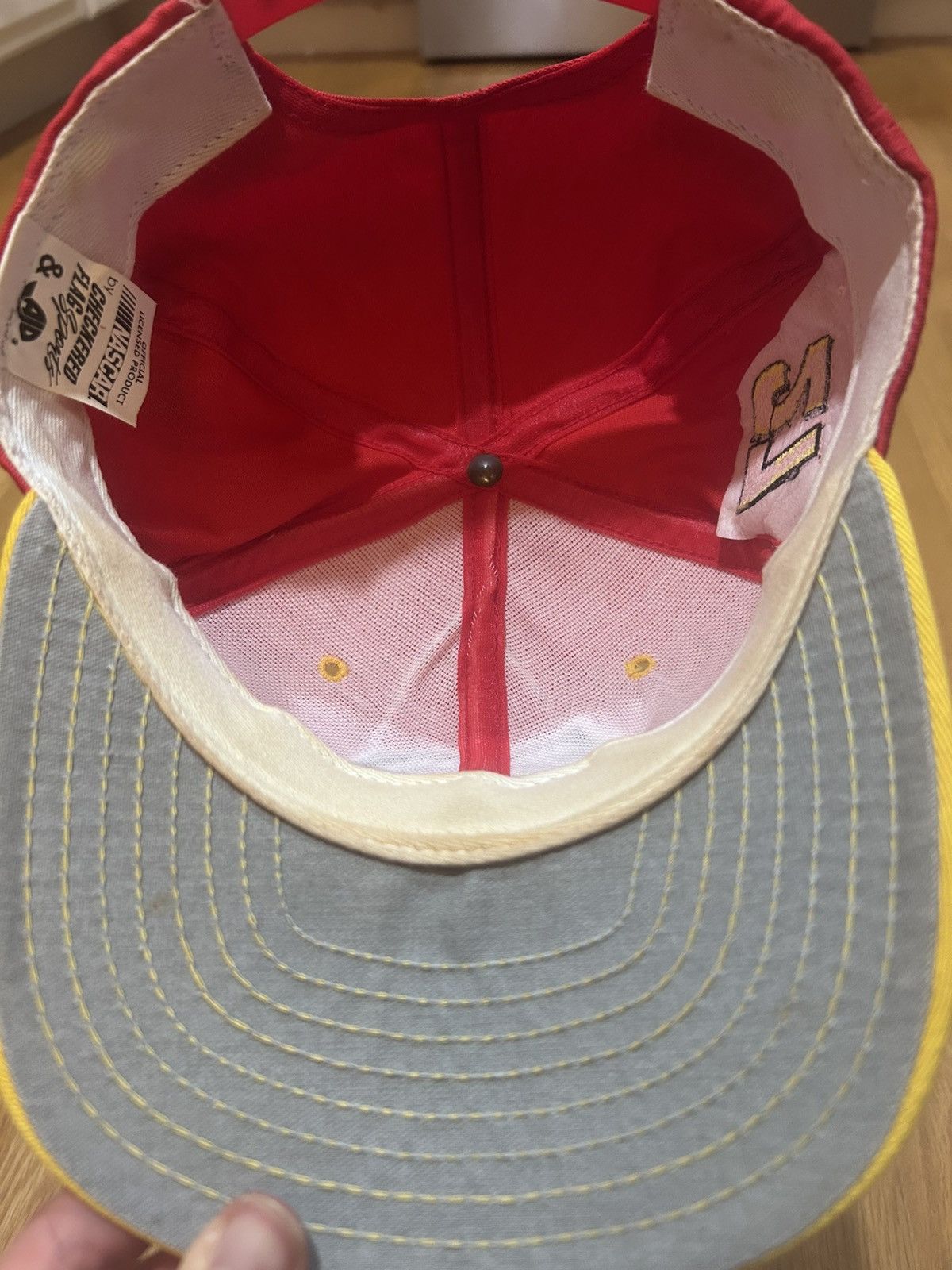 NASCAR NASCAR vintage y2k McDonalds racing team SnapBack hat #27 Size ONE SIZE - 8 Thumbnail