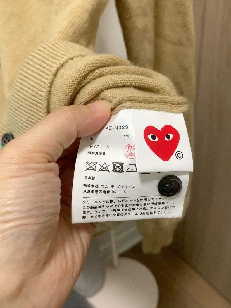 Comme des Garcons Comme Des Garcons Wool Cardigan Size L / US 10 / IT 46 - 4 Thumbnail