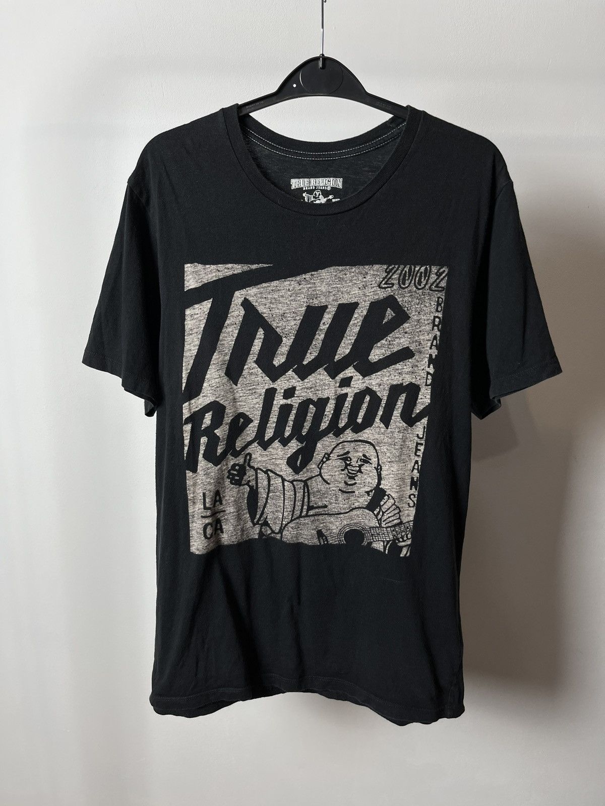 Japanese Brand True Religion T-Shirt Big Logo Y2K Tee Size US M / EU 48-50 / 2 - 1 Thumbnail
