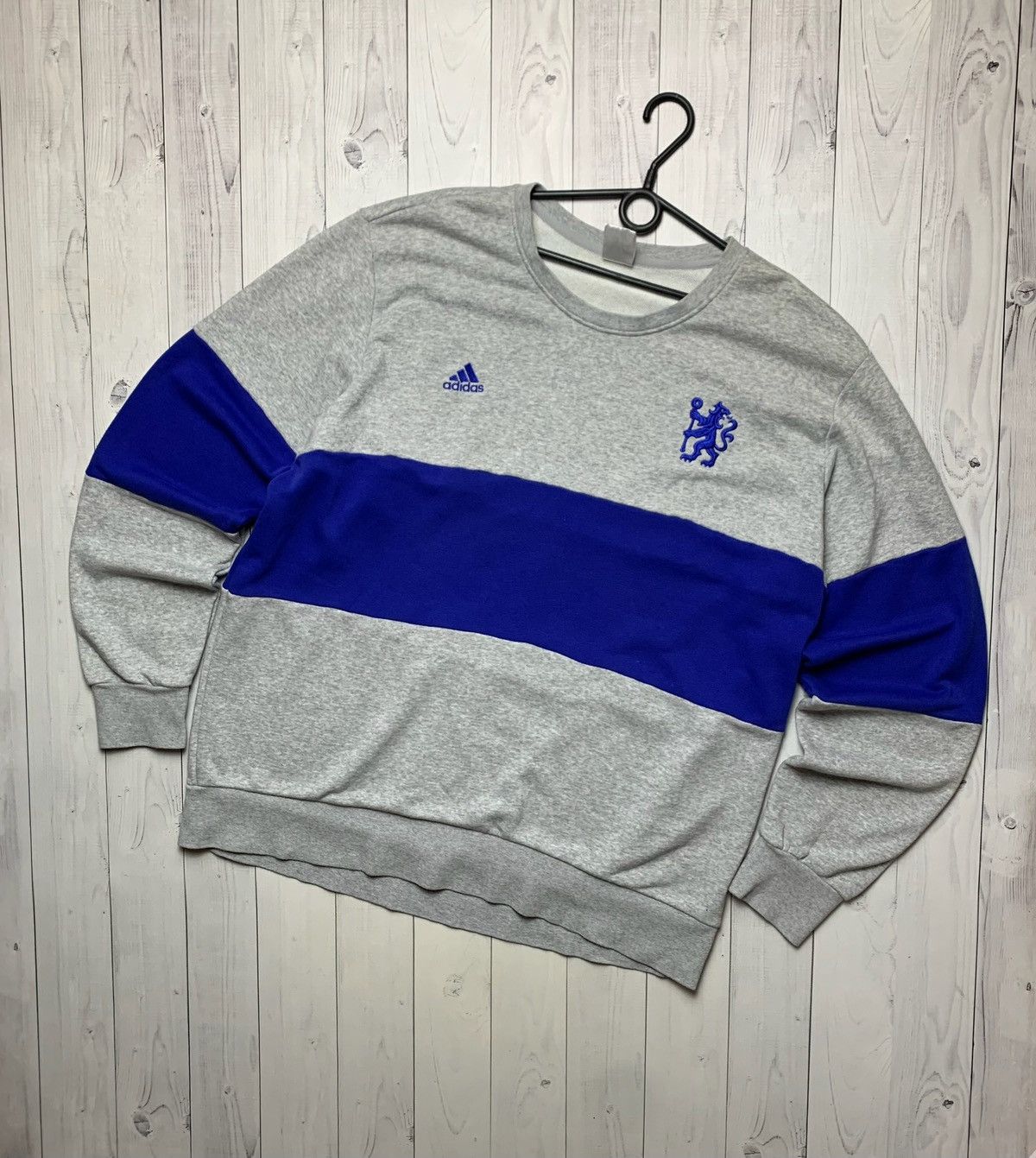 Adidas × Chelsea Soccer × Vintage Vintage adidas Chelsea soccer sweatshirt size XXL logo Size US XXL / EU 58 / 5 - 1 Thumbnail