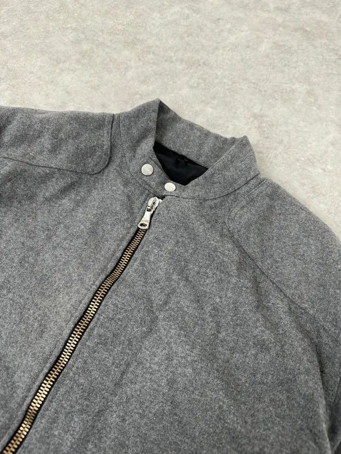Gianfranco Ferre 2000s Gianfranco Ferré Grey Wool Zip-up Jacket Size US M / EU 48-50 / 2 - 5 Thumbnail