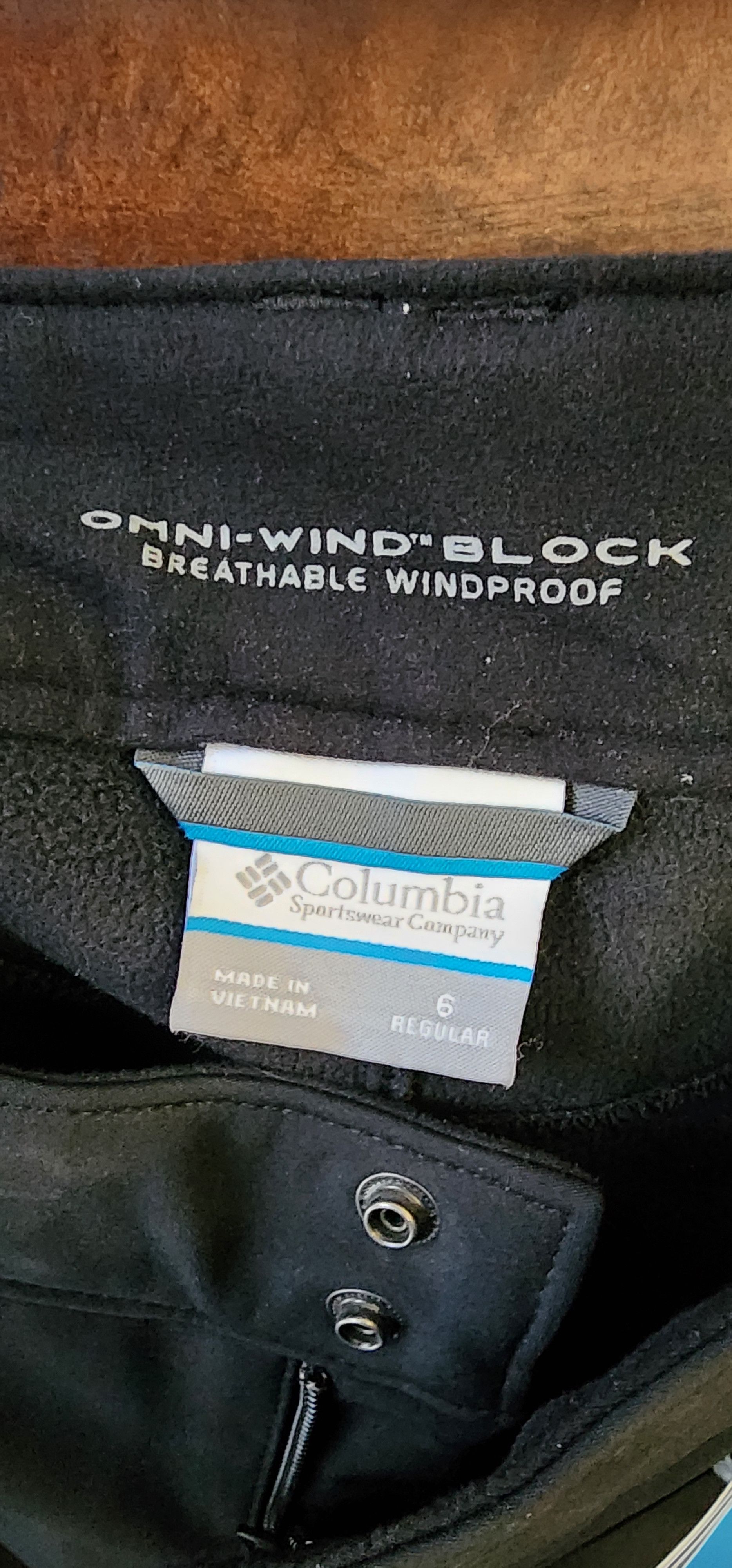 Columbia NWT Columbia Squaw Ascent Softshell Pants 6 Regular Black Size 28" / US 6 / IT 42 - 3 Thumbnail