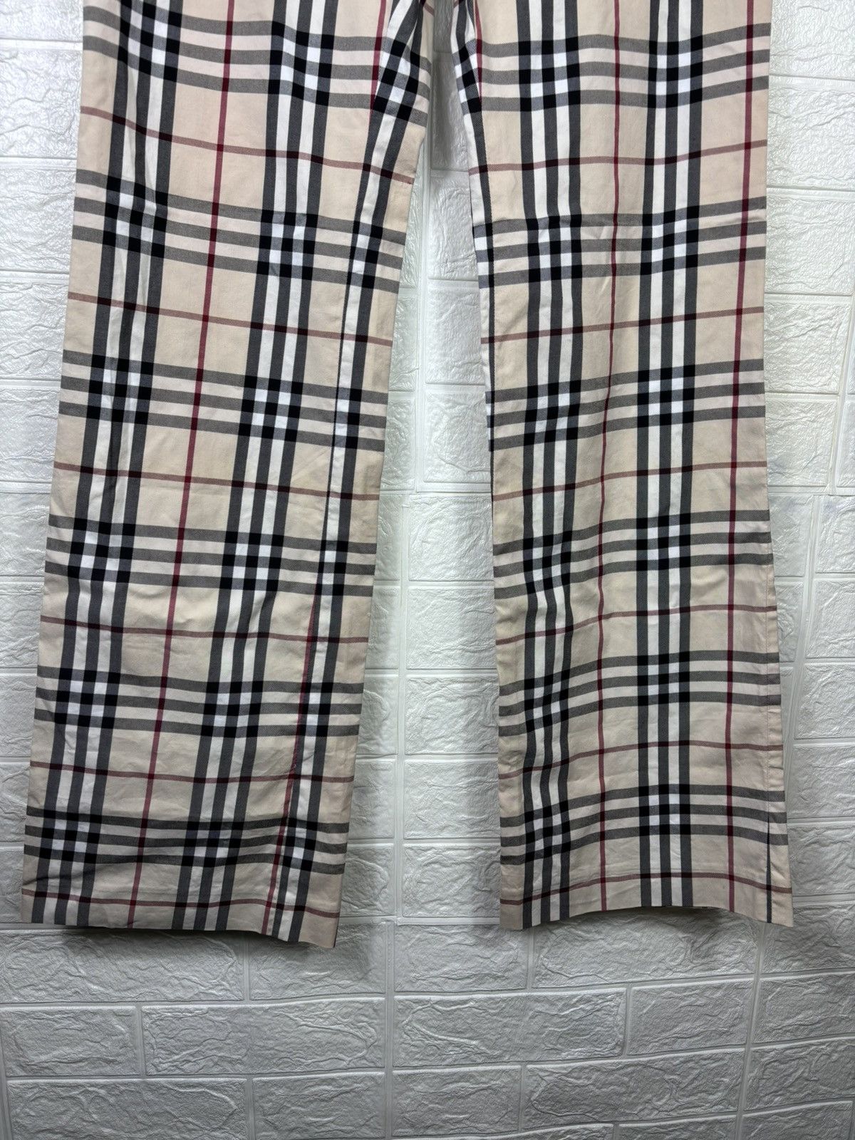 Burberry Burberry Nova Check Pants Made in France Men Size S Size US 31 - 6 Thumbnail