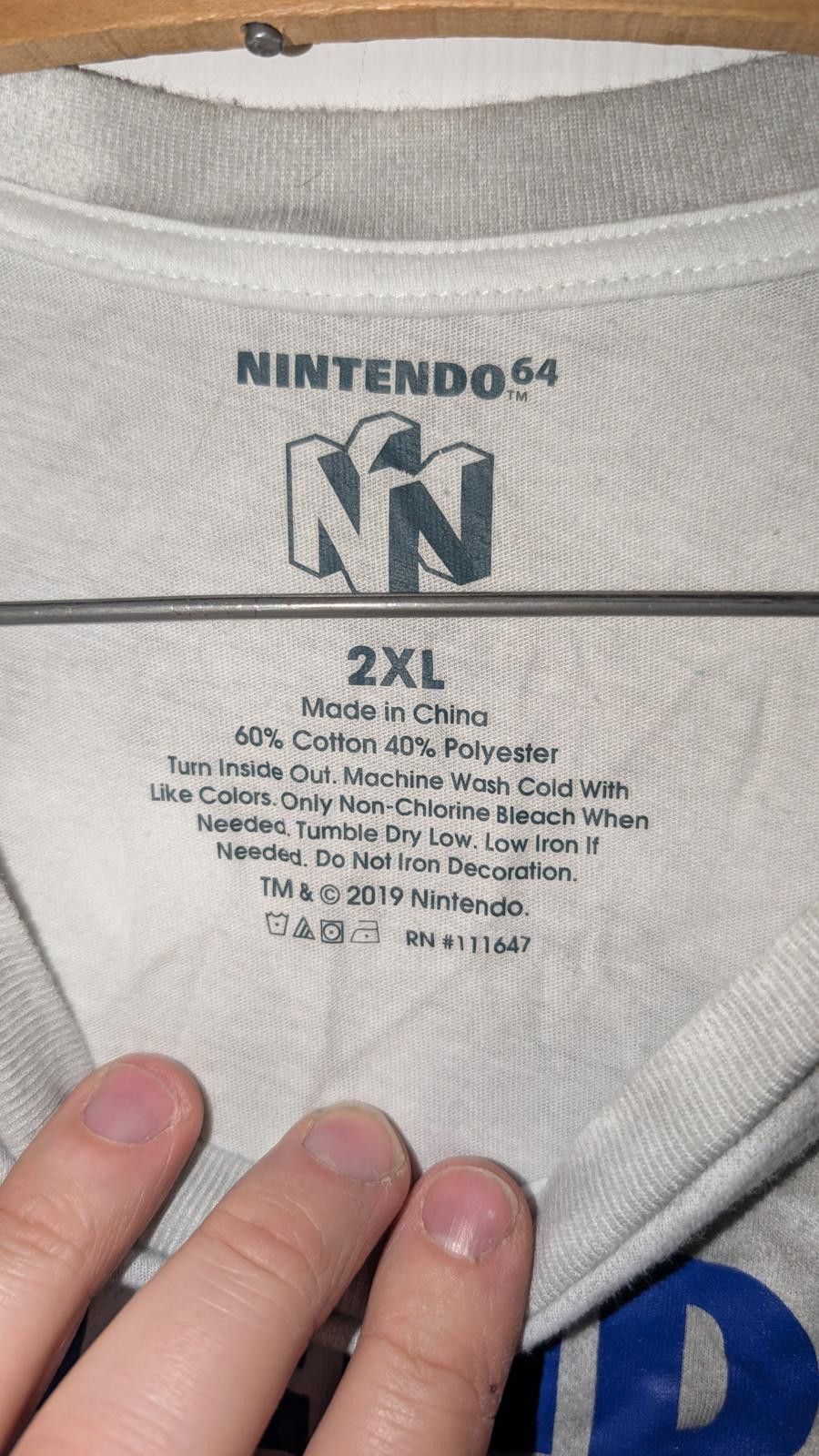 Nintendo Nintendo 64 N64 Logo Tie-Dye T-Shirt 2XL Official Gaming2019 Size US XXL / EU 58 / 5 - 3 Thumbnail