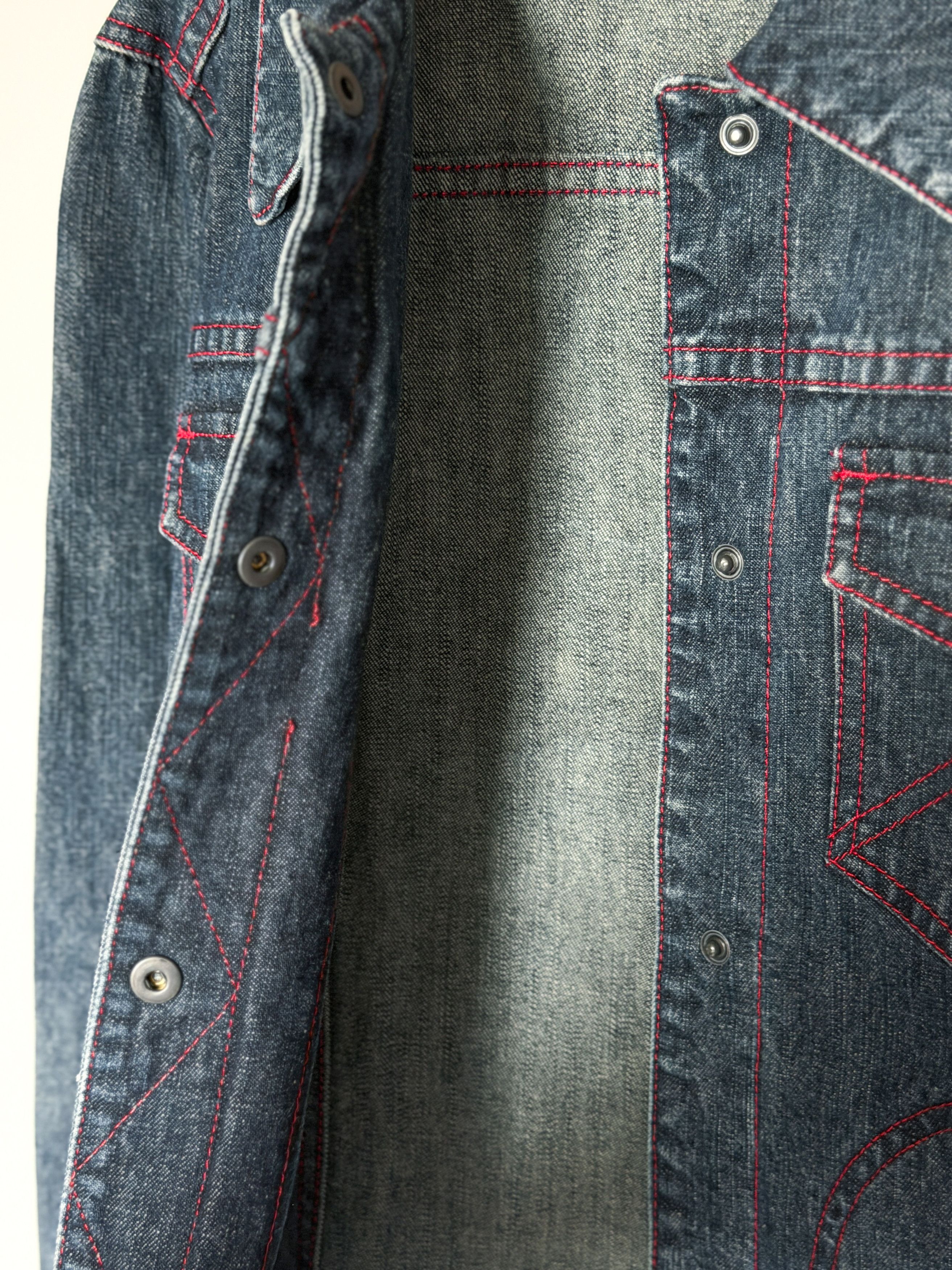 Joseph Joseph Vintage Women’s Denim Jacket Size M / US 6-8 / IT 42-44 - 6 Thumbnail