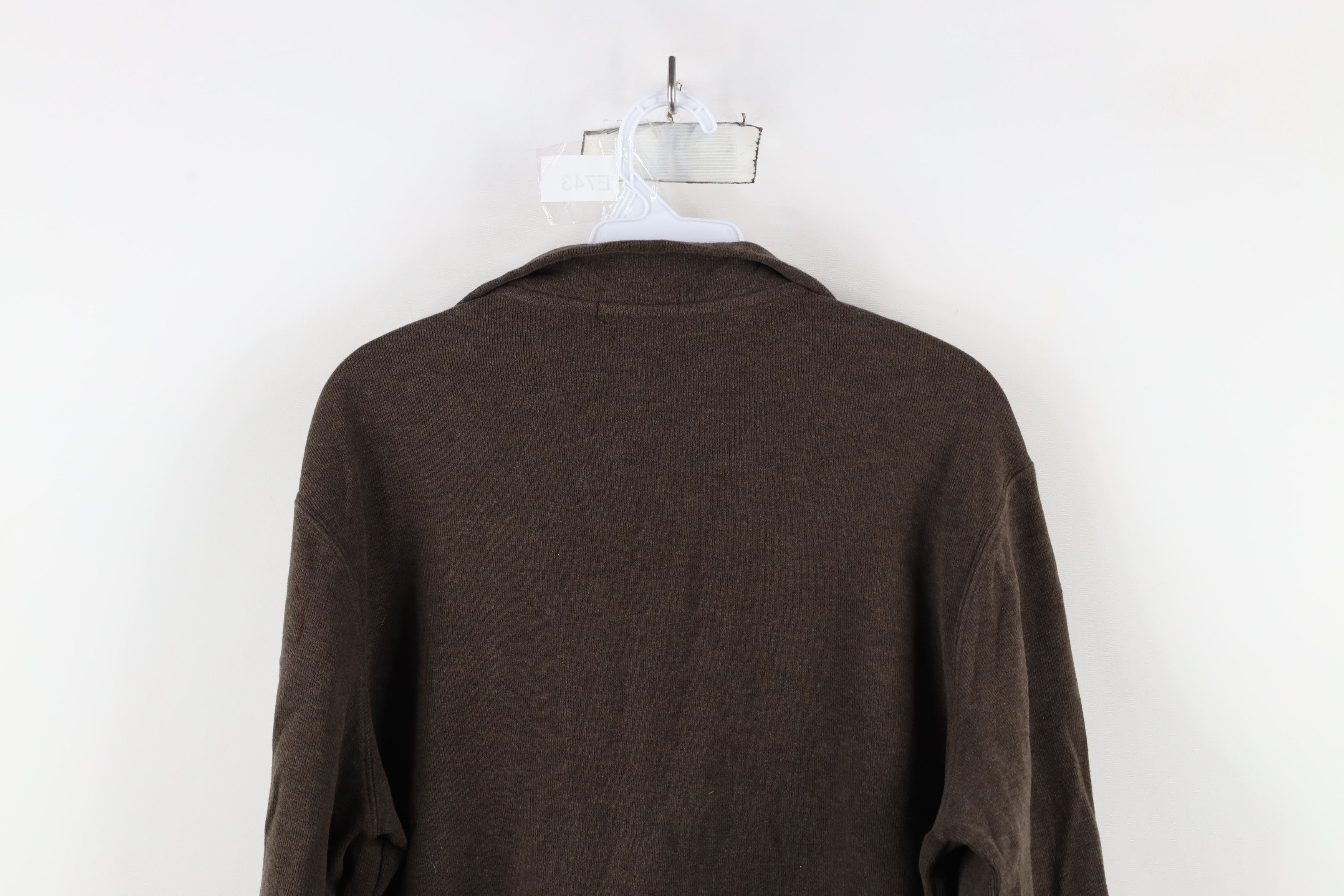 Ralph Lauren × Vintage Vintage Ralph Lauren Estate Rib Ribbed Knit Half Zip Sweater Size US M / EU 48-50 / 2 - 10 Thumbnail