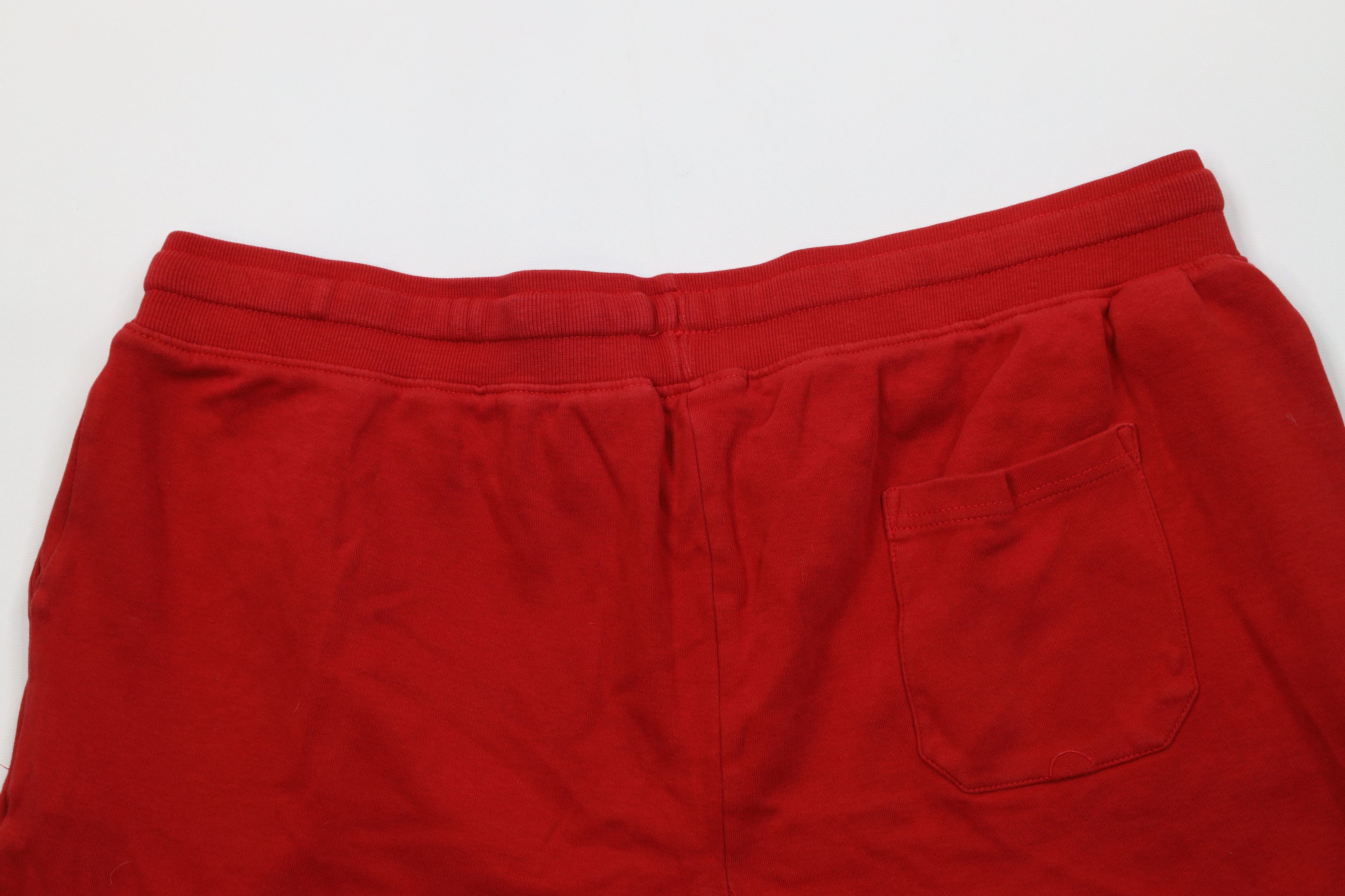 Polo Ralph Lauren Vintage Y2K Ralph Lauren Faded Knit Above Knee Shorts Red Size US 38 / EU 54 - 10 Thumbnail