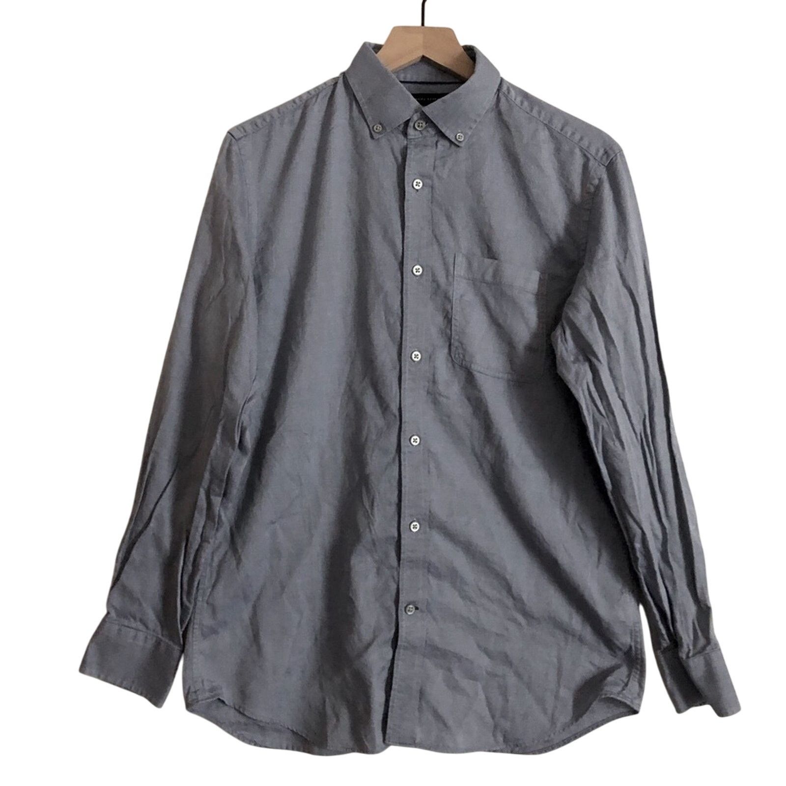 Banana Republic Banana Republic Men's 100s Two Ply Cotton Button Down Shirt Size US M / EU 48-50 / 2 - 1 Thumbnail