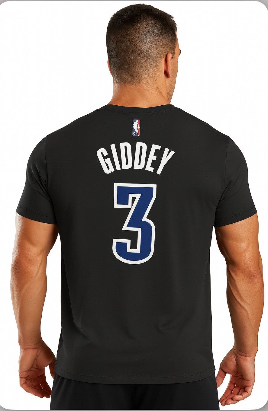 Nike This is an Oklahoma City Thunder basketball T-shirt #3 Size US XL / EU 56 / 4 - 2 Thumbnail
