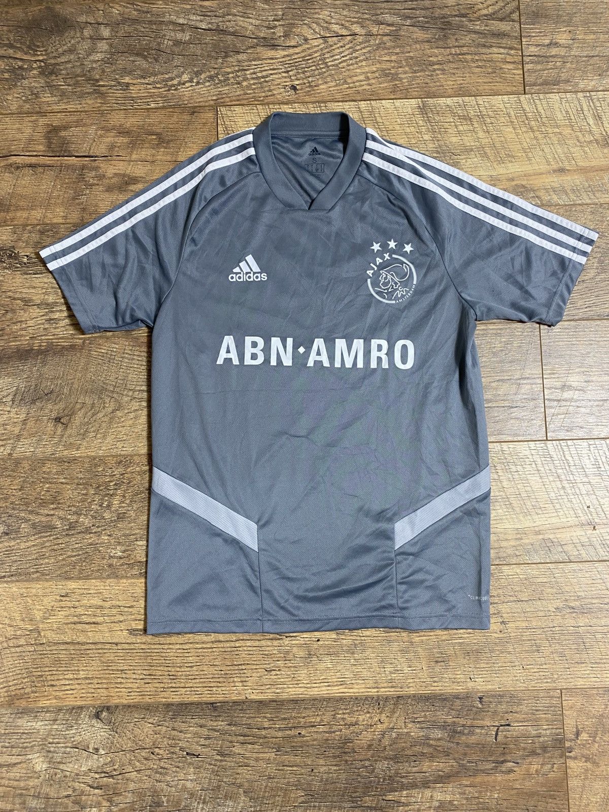 Adidas 2018 Adidas Ajax Amsterdam Training Jersey ABN-AMRO S Size US S / EU 44-46 / 1 - 1 Thumbnail