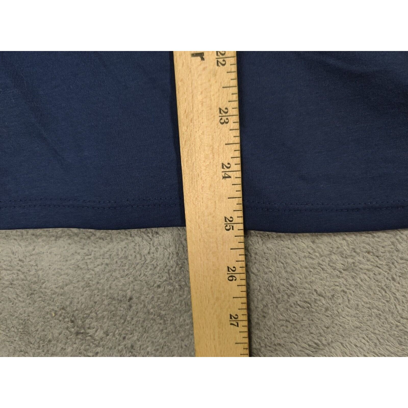Nike Nike Shirt Adult Womens Small Dark Blue Swoosh Box Logo Nike Size S / US 4 / IT 40 - 8 Thumbnail