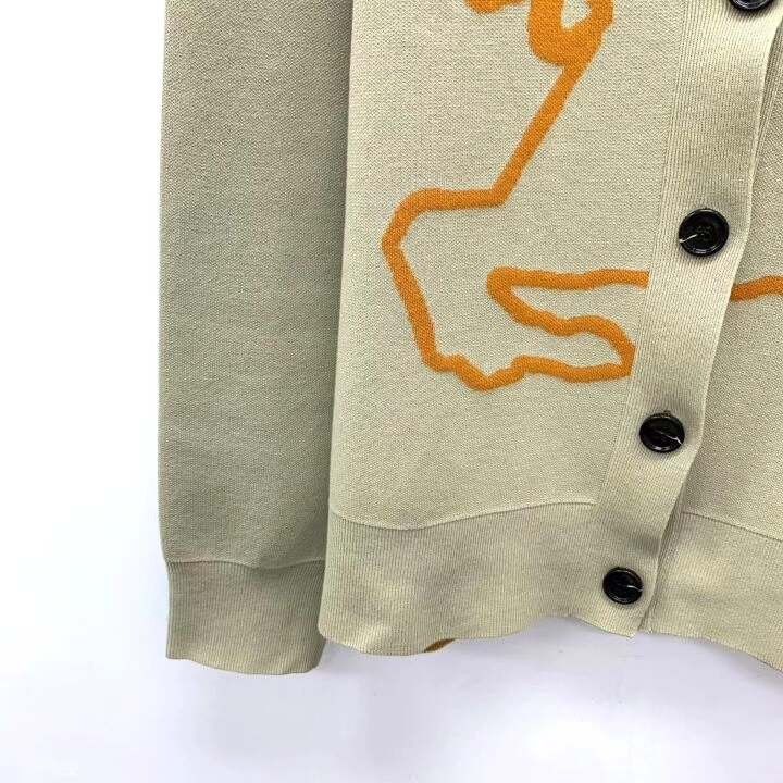 Burberry Burberry 2024 Light Green Horse Motif Cotton Sweater Size US M / EU 48-50 / 2 - 4 Thumbnail