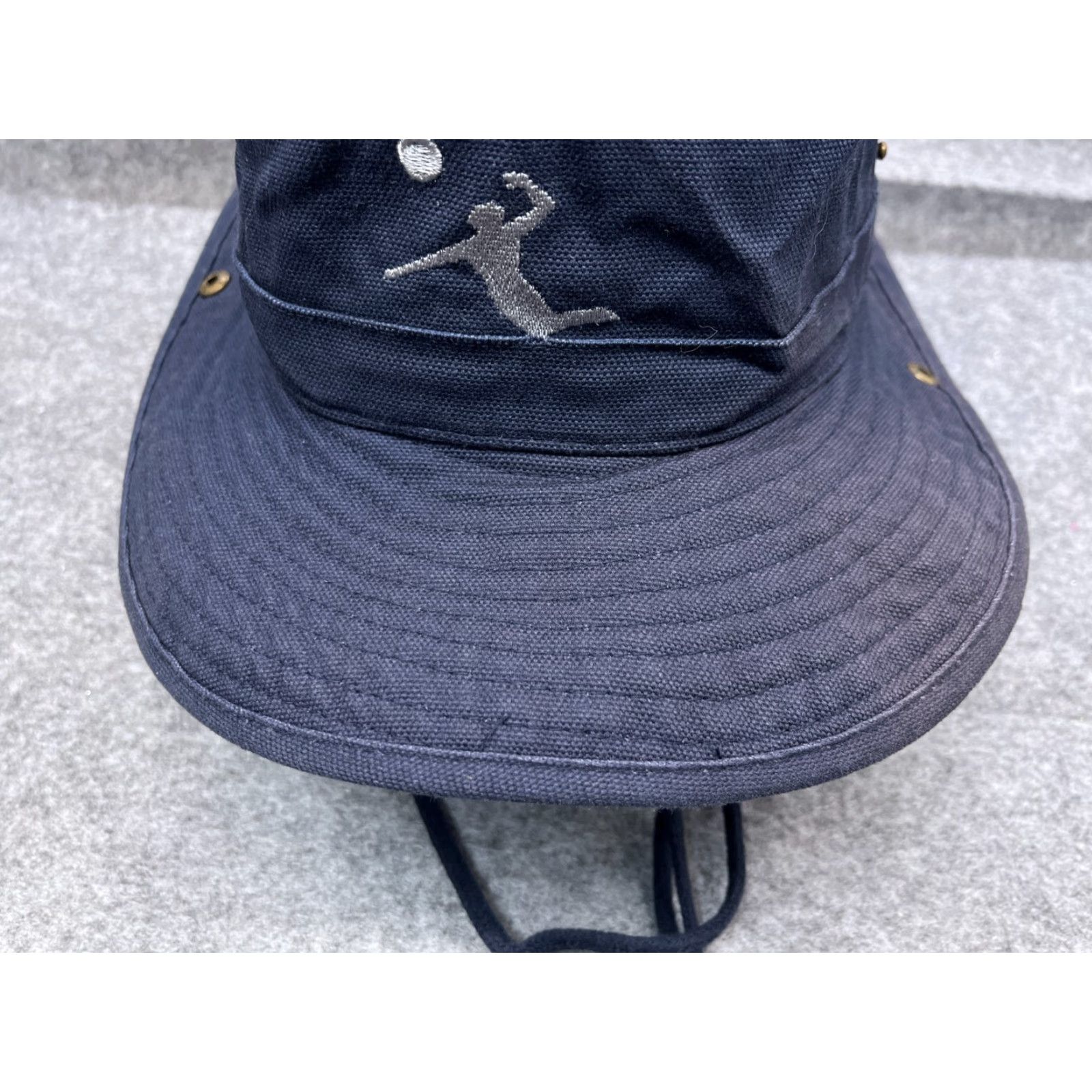 Vintage Big Accessories Blue Bucket Hat Adult One Size Cotton Lightweight Sports Beach Camping Unisex Size ONE SIZE - 3 Thumbnail