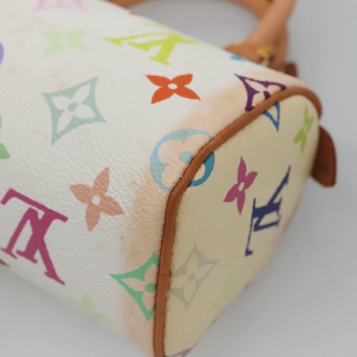 Louis Vuitton LOUIS VUITTON Monogram Multicolor Mini Speedy Hand Bag Size ONE SIZE - 15 Thumbnail