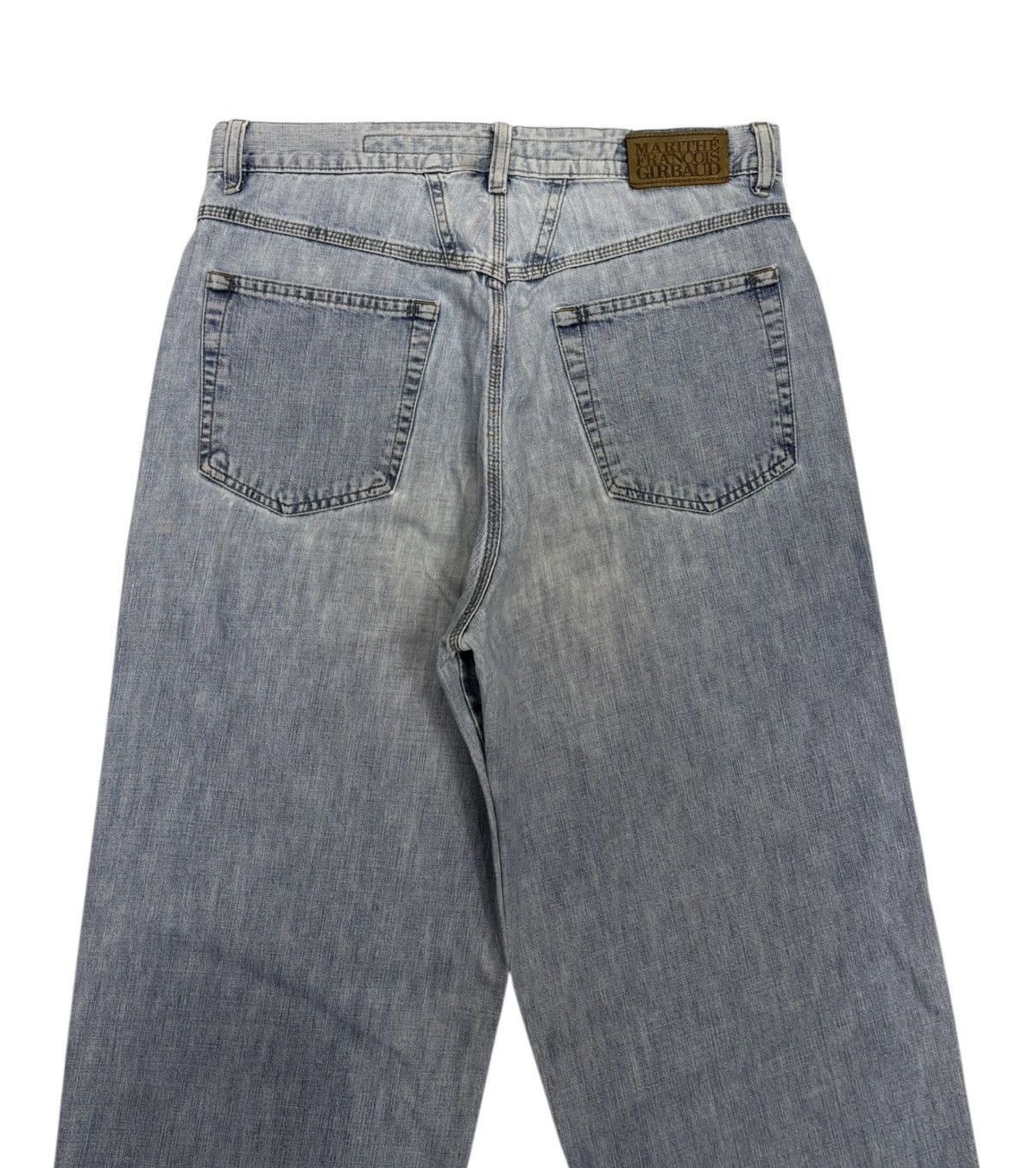 Hysteric Glamour × Japanese Brand × Marithe + Francois Girbaud BAGGY JEANS MARITHE FRANCOIS GIRBAUD WASHED JEAN Size US 31 - 6 Thumbnail