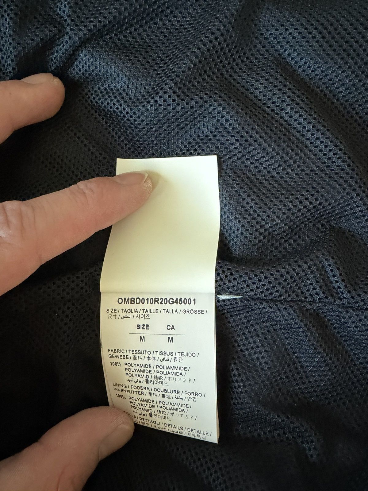 Off-White Off White Logo Tape Track Jacket Size US M / EU 48-50 / 2 - 8 Thumbnail