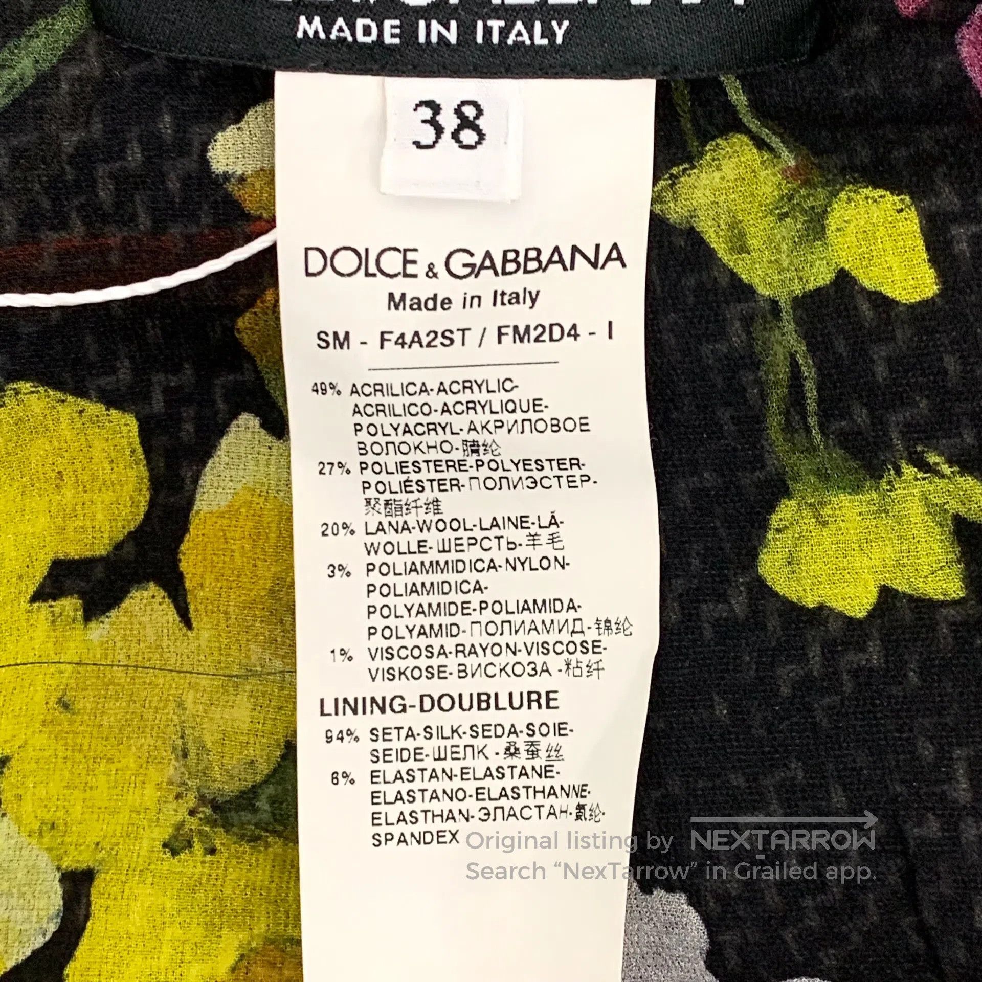 Dolce & Gabbana Dolce Gabbana Black casual woolen half skirt short skirt| Size 37" - 6 Thumbnail