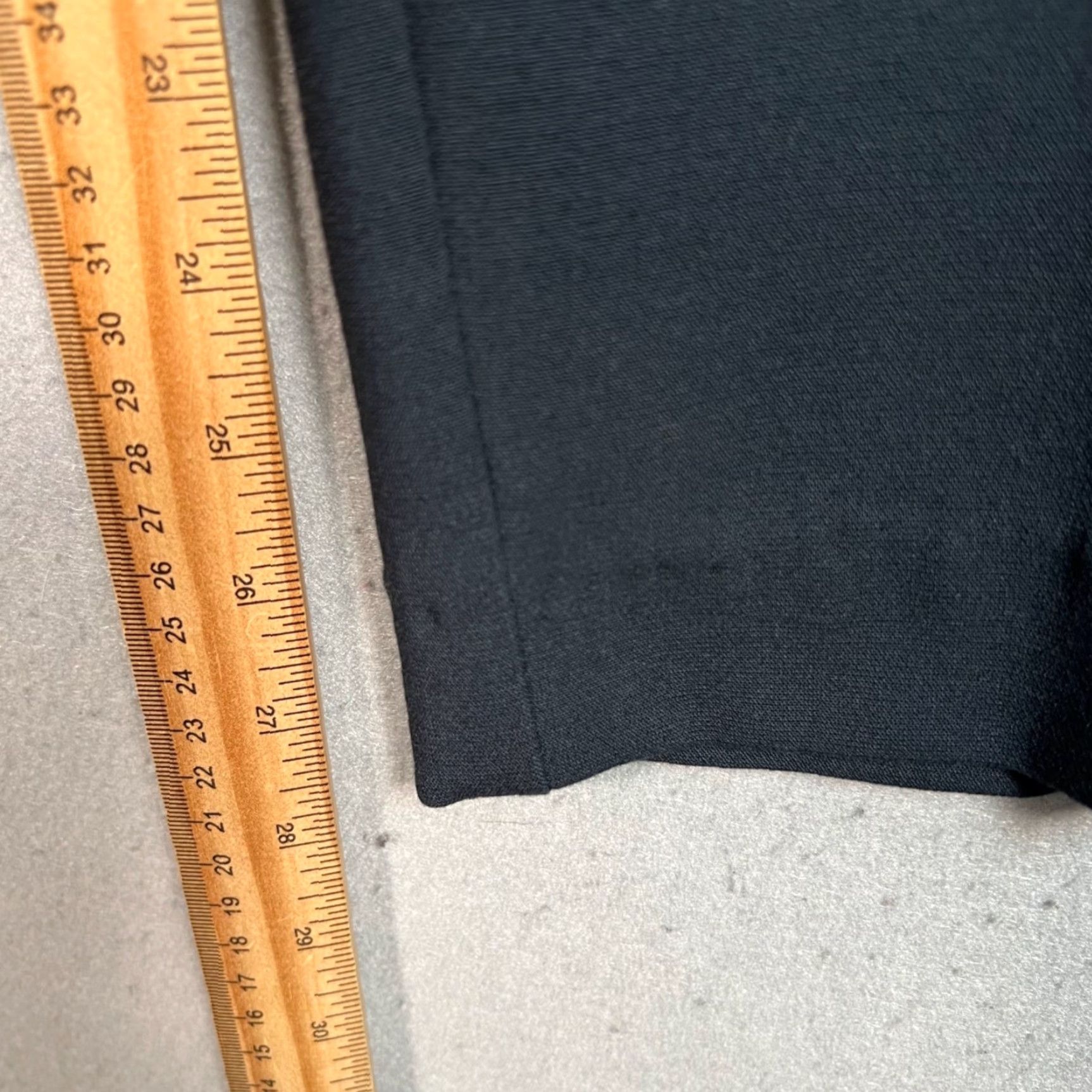 Vintage Maeve Black Pleated Wide-Leg Trousers Womens Size 6 Pants Size 28" / US 6 / IT 42 - 7 Thumbnail