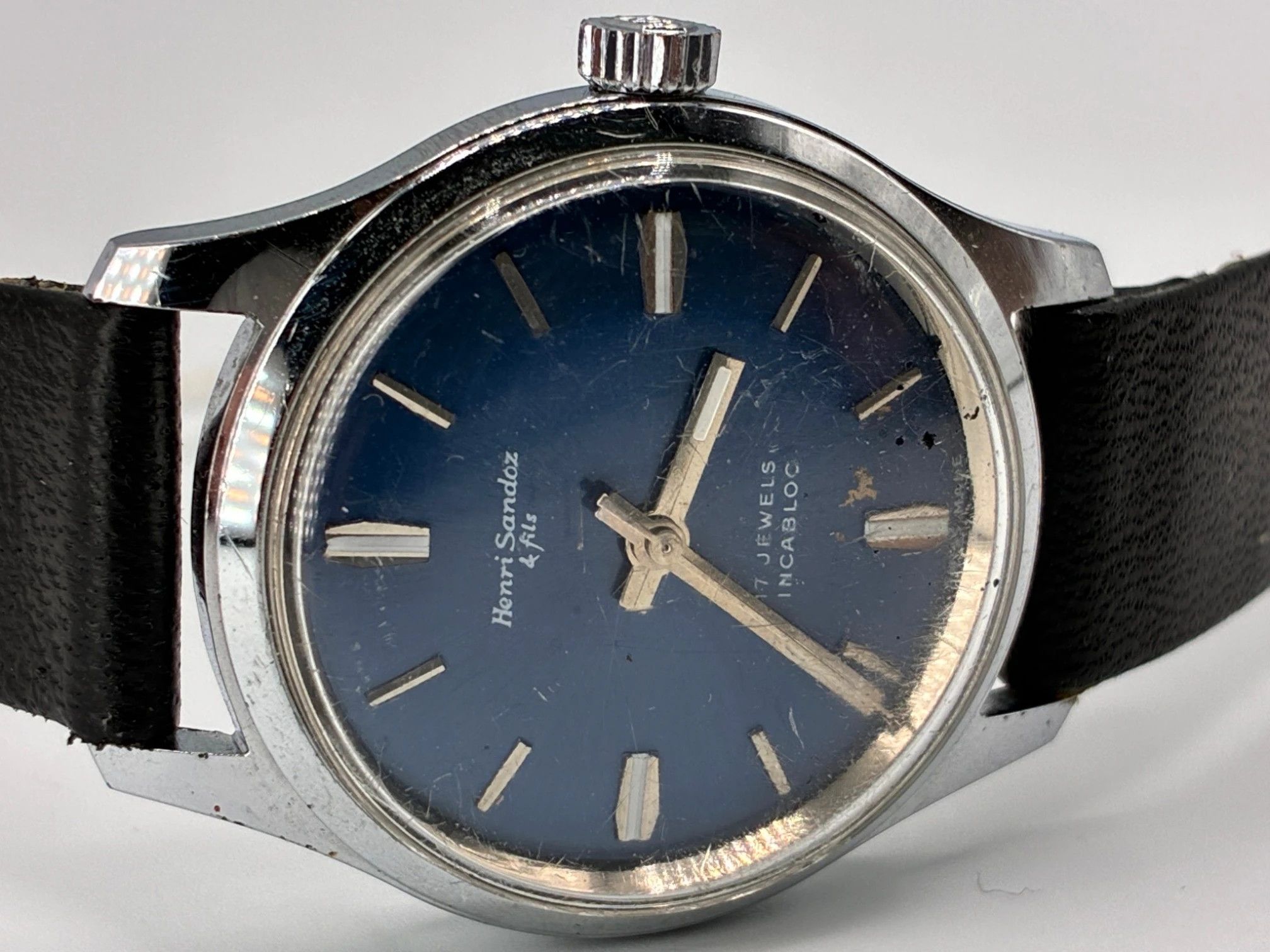 Other Henri Sandoz & Fils 17 Jewels Vintage Swiss Dress Watch Size ONE SIZE - 1 Thumbnail