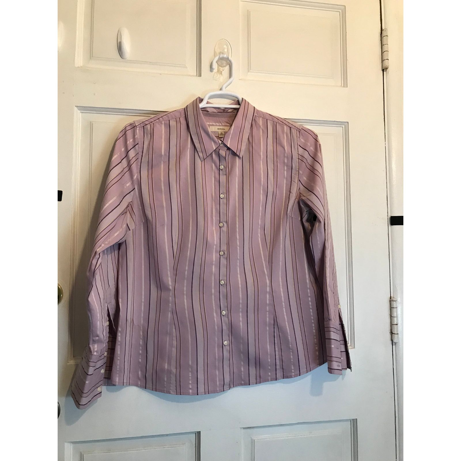 Merona MERONA Shirt Men's XL LS multicolor Size US XL / EU 56 / 4 - 1 Thumbnail
