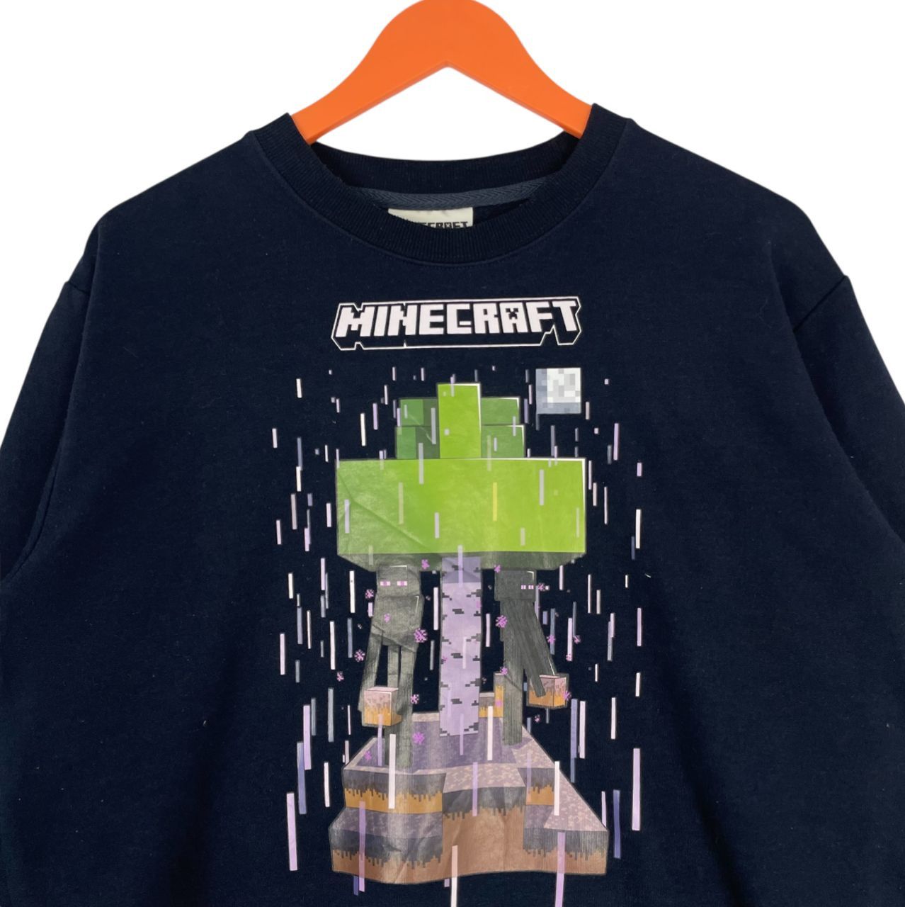 Anime Vintage Minecraft Big Printed Logo Pullover Sweatshirt Size US L / EU 52-54 / 3 - 4 Thumbnail