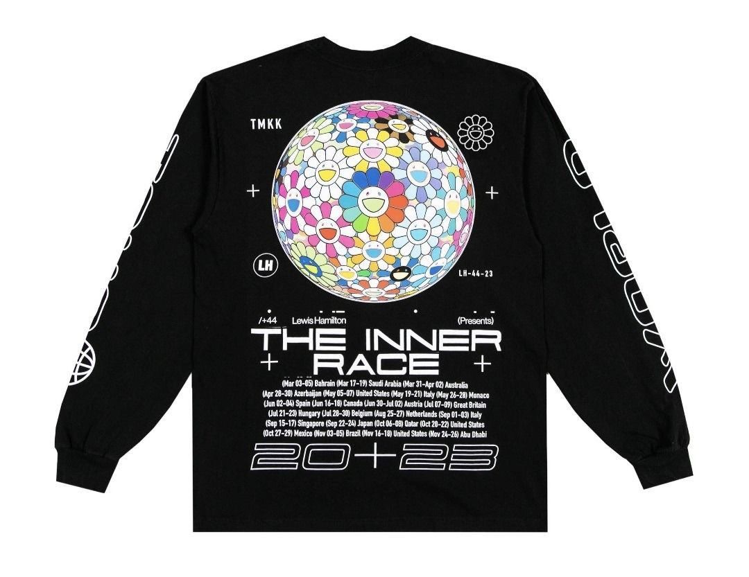 Takashi Murakami Takashi Murakami x Lewis Hamilton +44 The Inner Race LS Tees Size US S / EU 44-46 / 1 - 1 Thumbnail