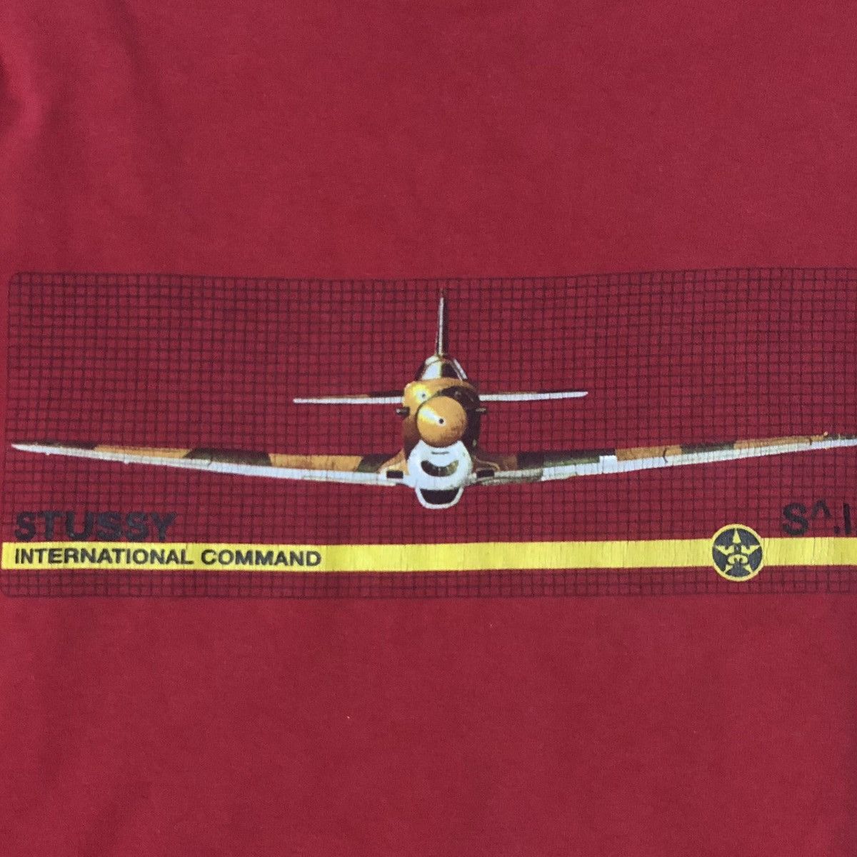 Stussy Vintage Stussy Tee Plane 1998-99 Airplane Graphic Size US M / EU 48-50 / 2 - 2 Thumbnail