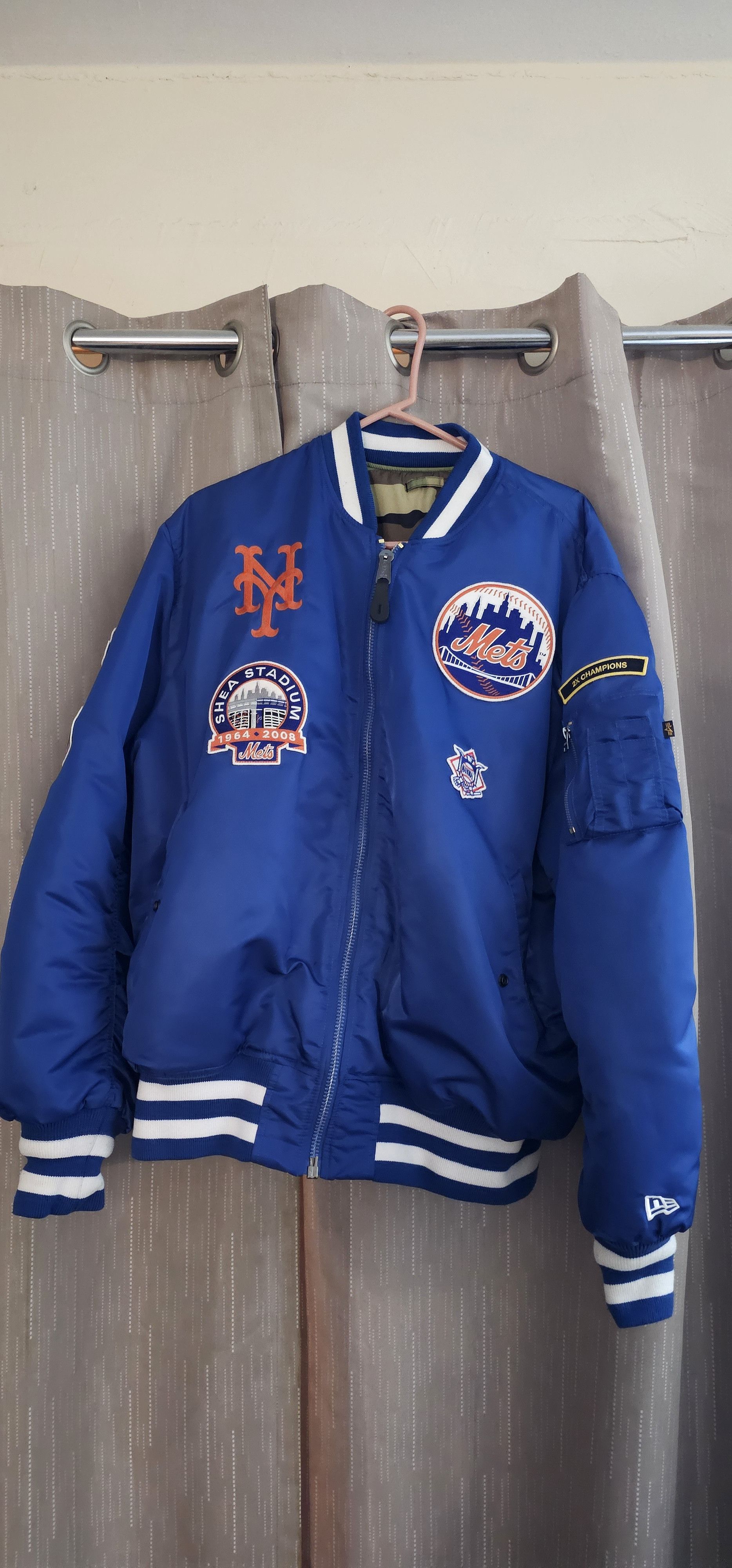Alpha Industries Mets reversable Camo all patches Bomber Jacket Size US XXL / EU 58 / 5 - 1 Thumbnail