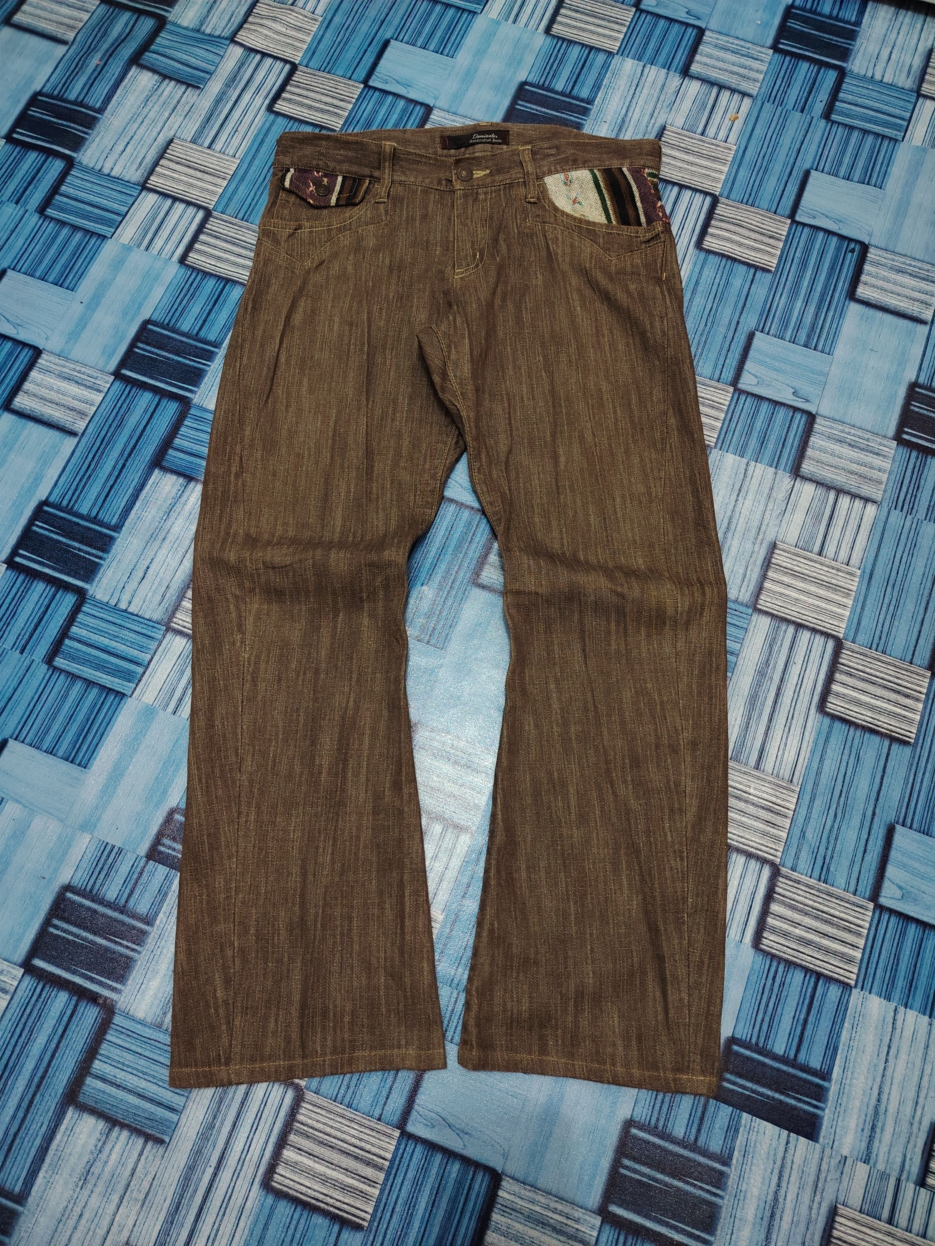 Japanese Brand 💥Insane💥 Japanese Dominate Handcrafted Jeans Flared Pants Size US 34 / EU 50 - 2 Thumbnail