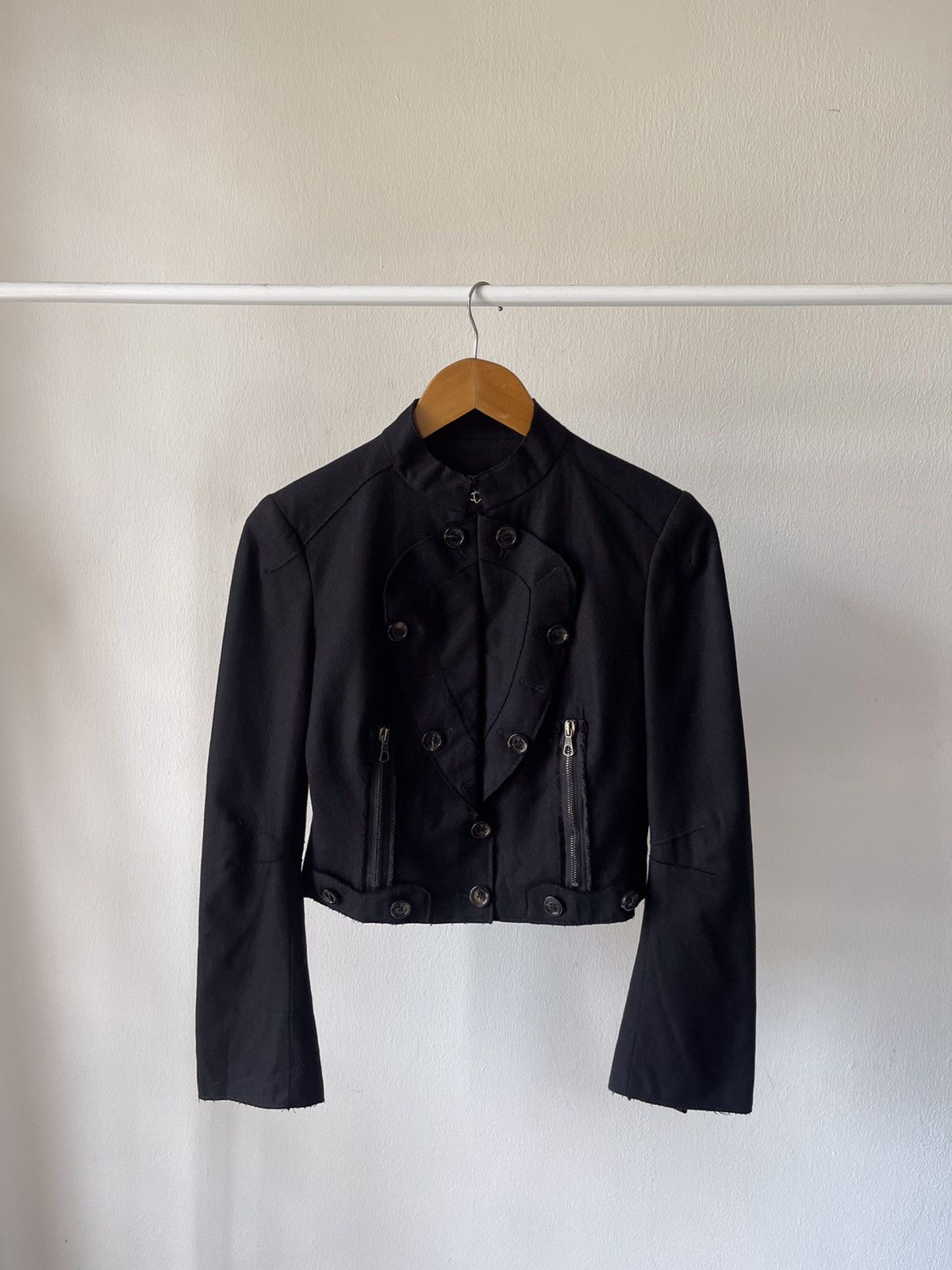 Alexander McQueen 2000s AlexanderMcqueen Wool Punk Zip Style Jacket 96 Size US XS / EU 42 / 0 - 3 Thumbnail