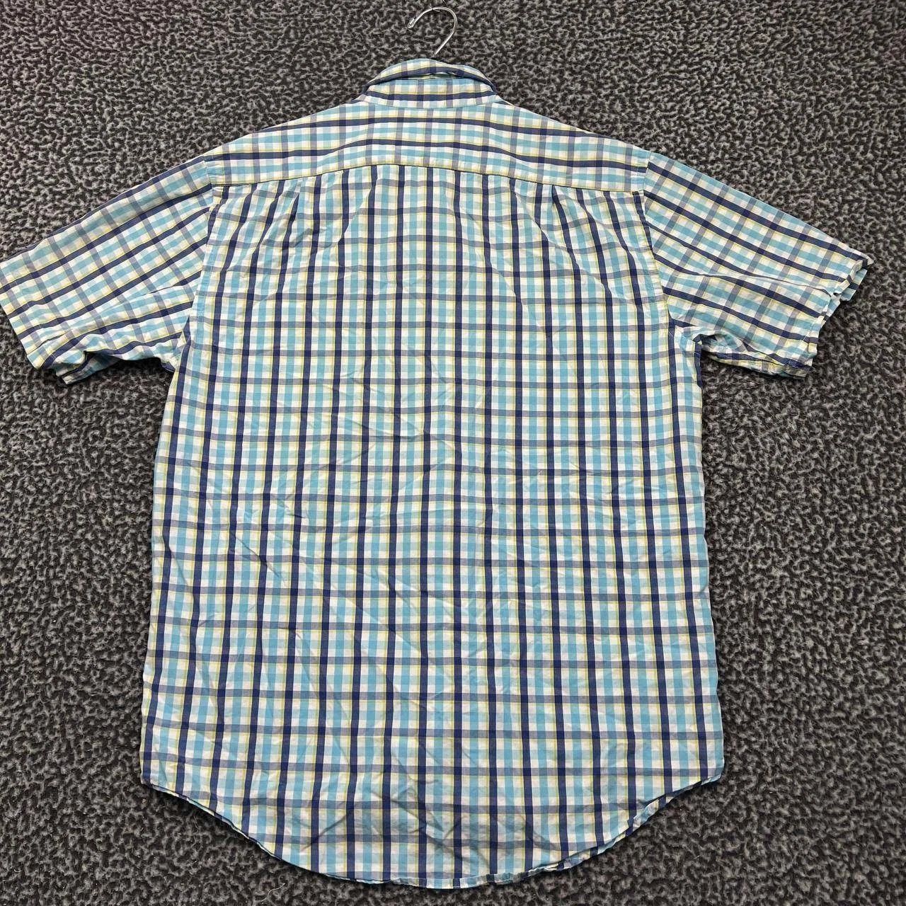 Izod Izod Button Down Shirt Men Medium Blue Plaid Collared Size US M / EU 48-50 / 2 - 2 Thumbnail