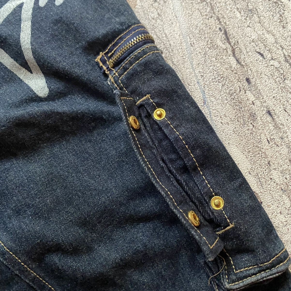 Vintage Vintage Grass Hither Graffiti Streetwear Hip-Hop Jeans Size US 35 - 4 Thumbnail