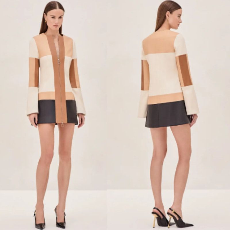ALEXIS Alexis | NWT Cameron Dress in Multi Patchwork AS IS M Size M / US 6-8 / IT 42-44 - 2 Thumbnail
