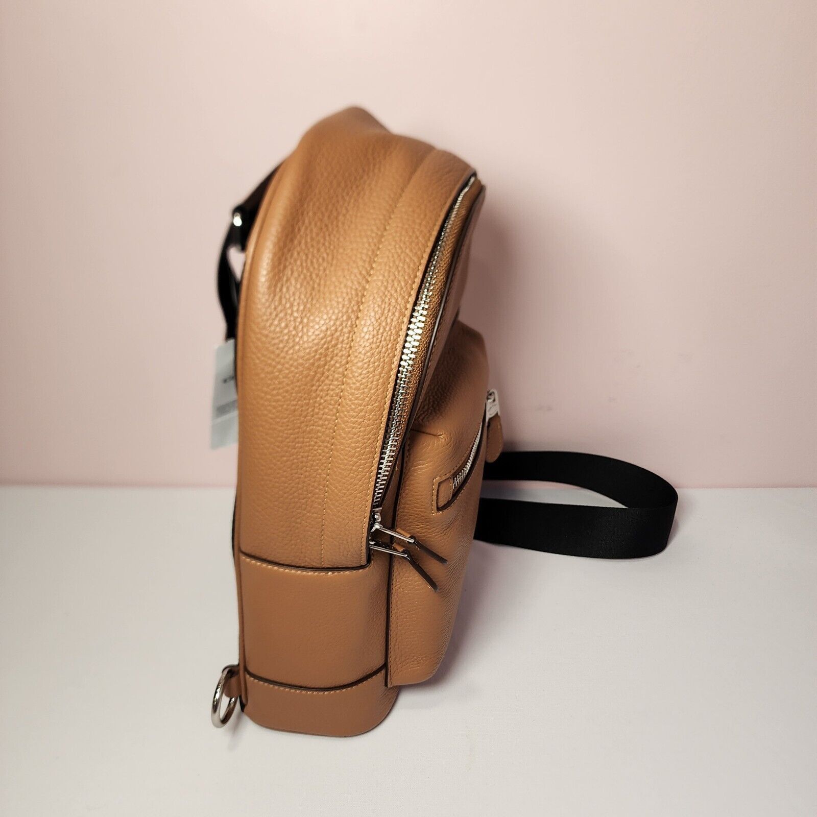 Coach COACH 2540 West Pack Bag Refined Pebble Leather Light Saddle Size ONE SIZE - 2 Thumbnail
