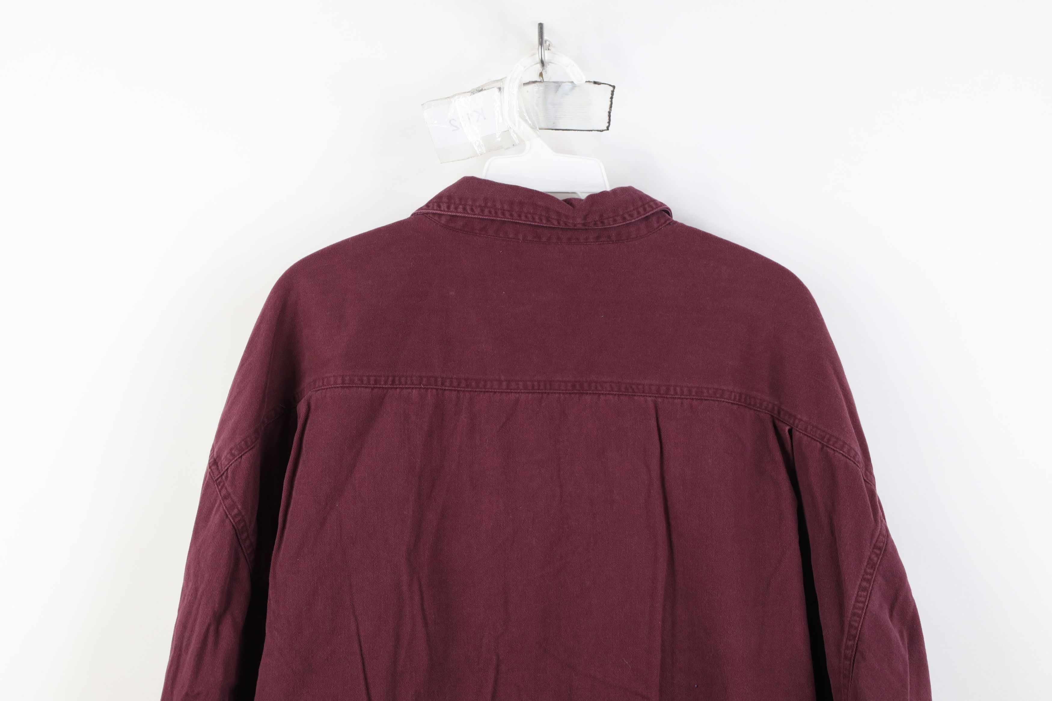 Vintage Vintage 90s Streetwear Heavy Lined Button Shirt Jacket Size US XXL / EU 58 / 5 - 13 Thumbnail