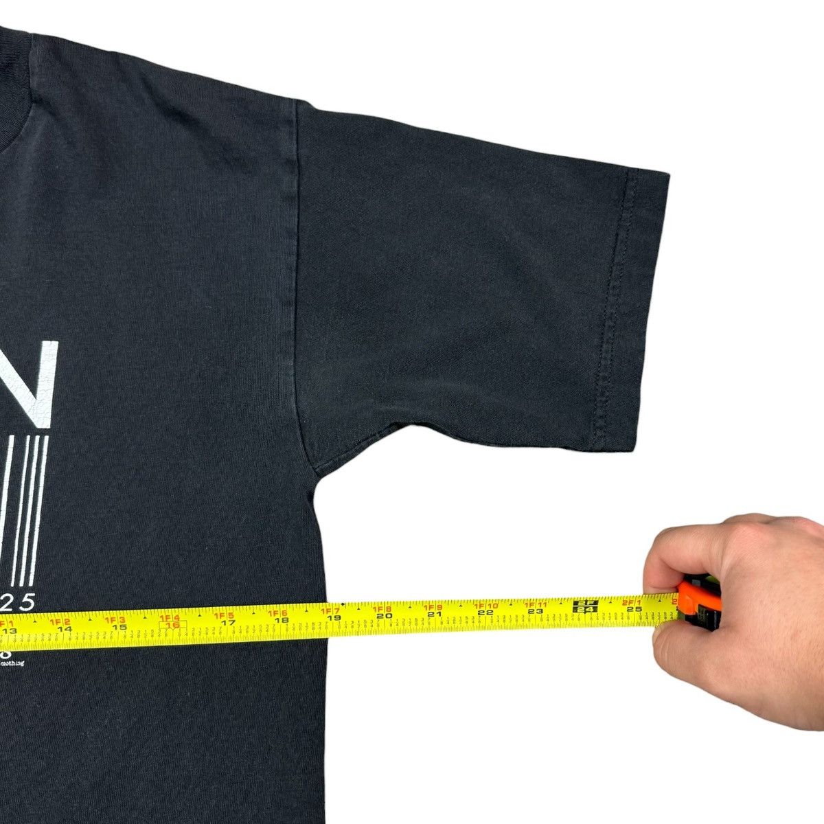 Vintage Vintage Human Barcode Commodified Black Shirt Men's Medium Size US M / EU 48-50 / 2 - 4 Thumbnail