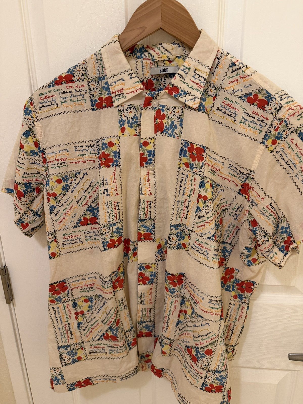 Bode Bode newyork button up shirt Size US M / EU 48-50 / 2 - 1 Thumbnail