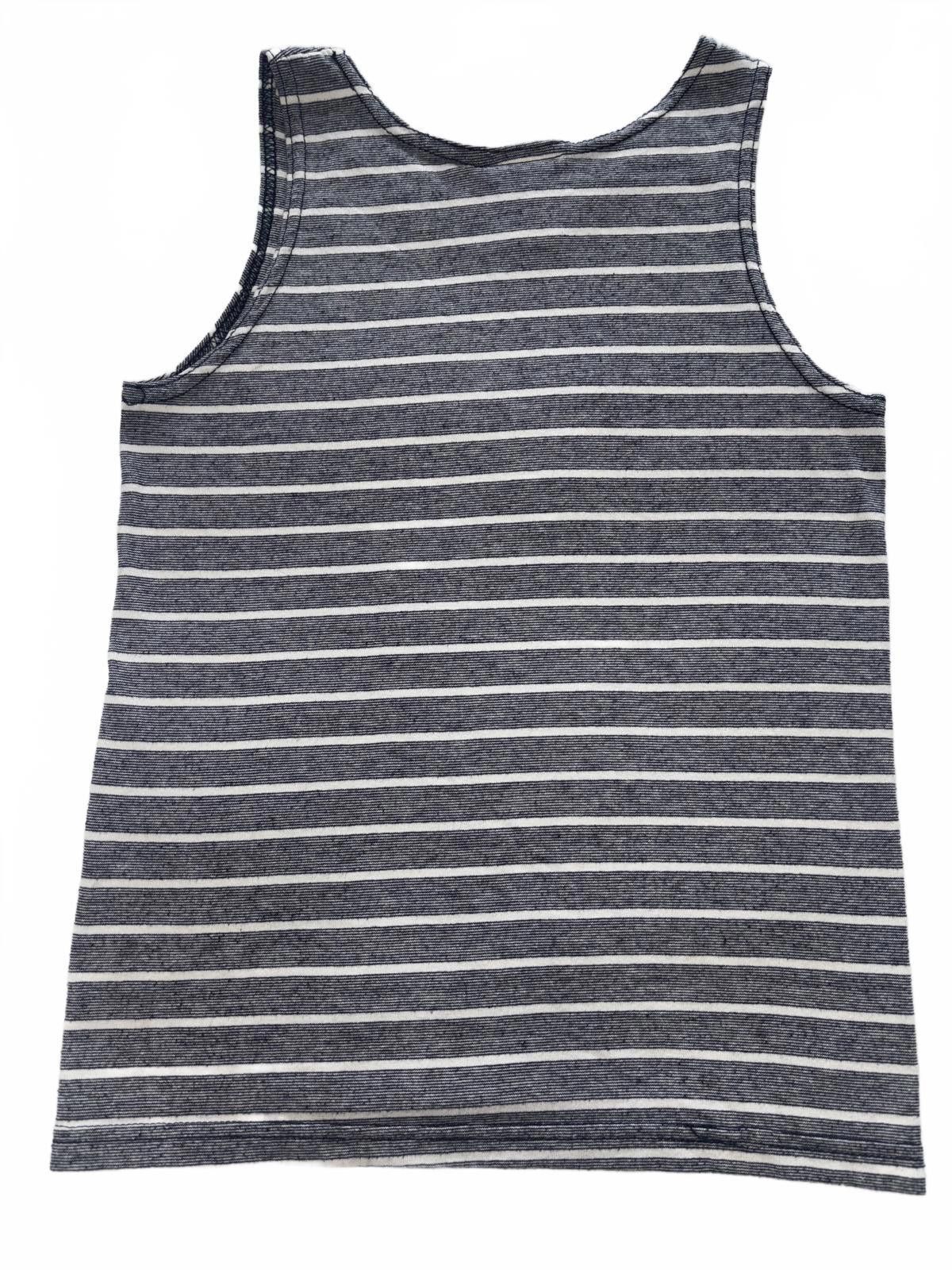 Basic Editions Vintage Basic Editions Womens Striped Tank Top Size M / US 6-8 / IT 42-44 - 3 Thumbnail