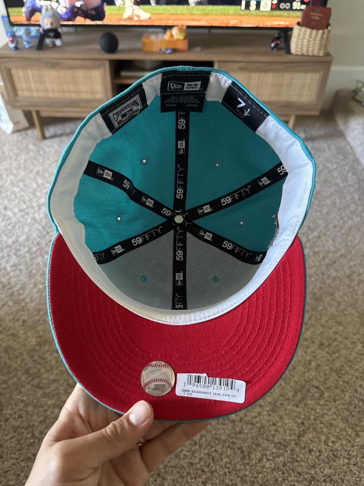 New Era Seattle Mariners 2001 All Star Game Fitted 7 1/2 Size ONE SIZE - 3 Thumbnail