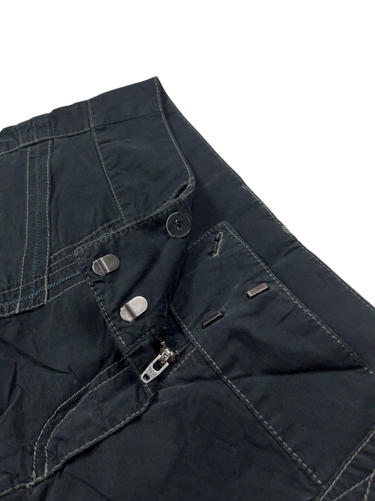 Japanese Brand × Vintage Vintage y2k Nylon Pants Japanese Wide Leg Size 30" / US 8 / IT 44 - 6 Thumbnail