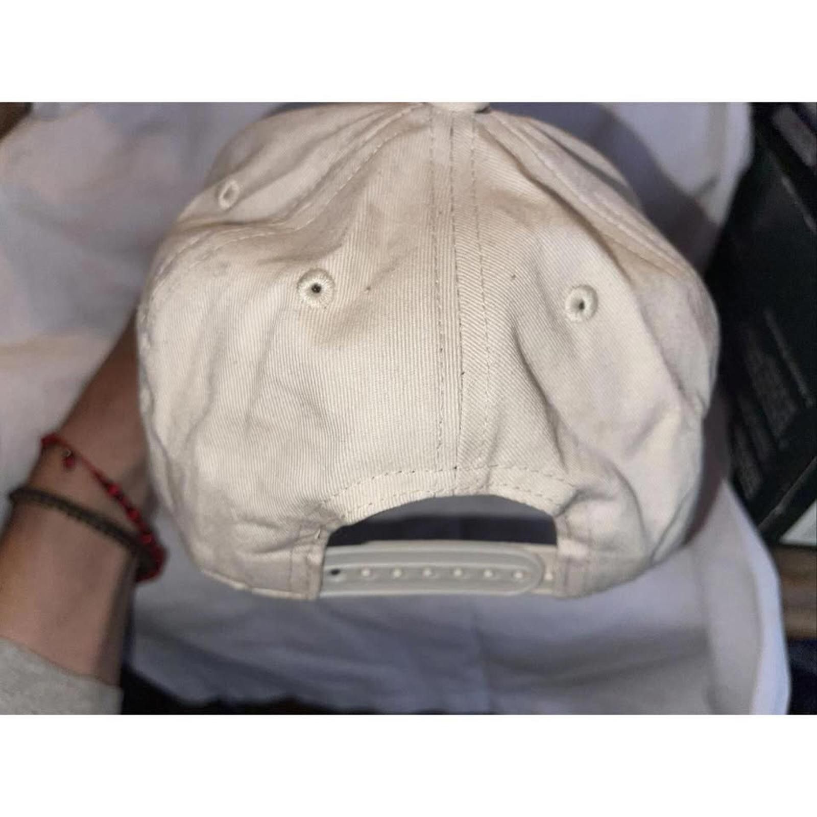 Other HUSTLE Adjustable Cap - Trendy Beige Snapback Hat Size ONE SIZE - 4 Thumbnail