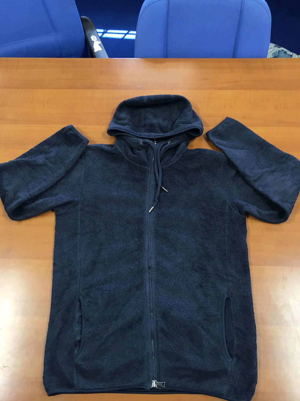 GU Uniqlo Fleece Hoodie Jacket Size US L / EU 52-54 / 3 - 17 Thumbnail