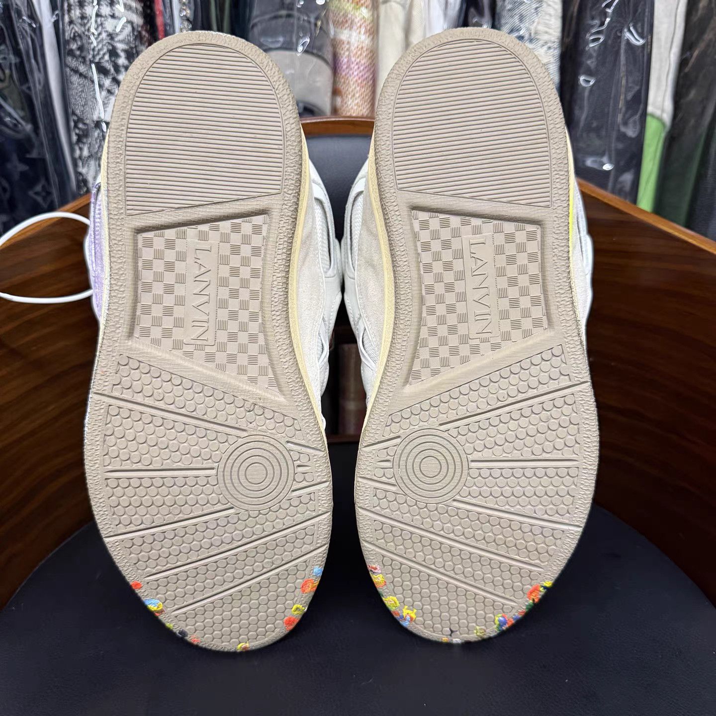 Lanvin Gallery Dept X Lanvin Paint Splatter Curb Sneakers K15 Size US 9 / EU 42 - 9 Thumbnail