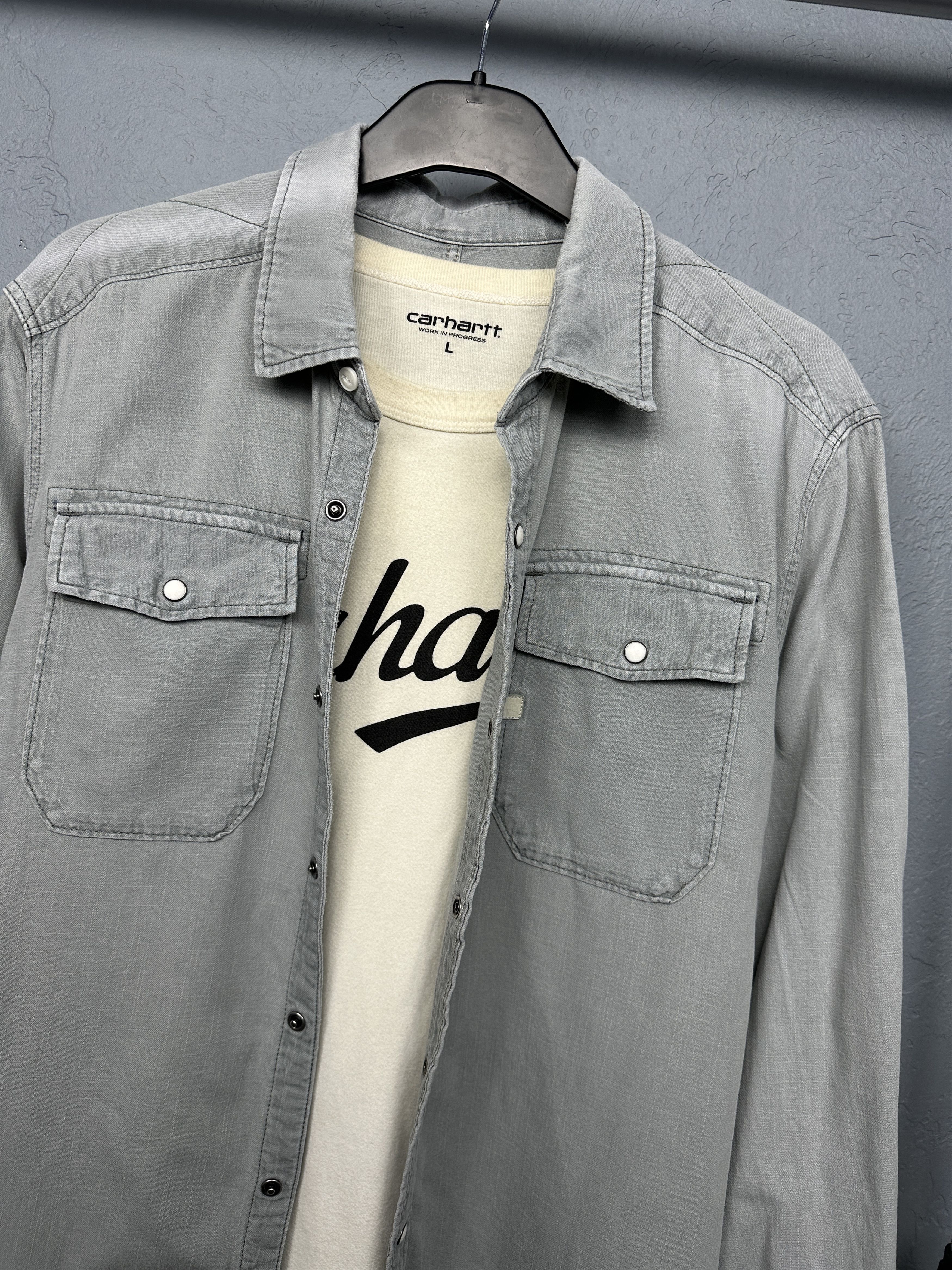 G-Star G Star Raw Mens Landoh Denim Shirt Size US L / EU 52-54 / 3 - 2 Thumbnail